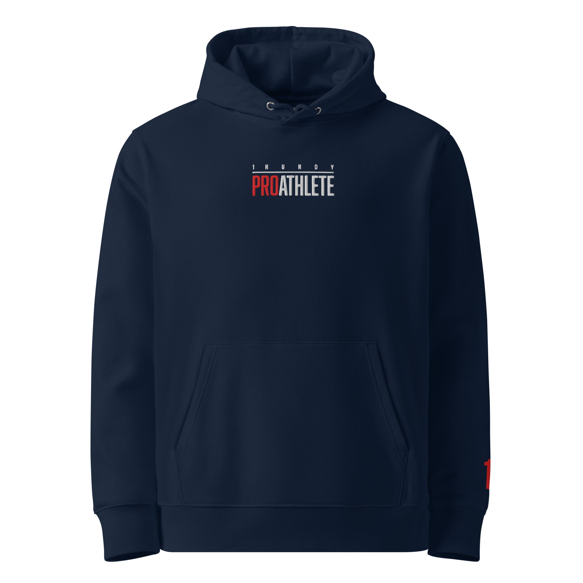 1HUNDY ProAthlete Hoodie - Navy Blue