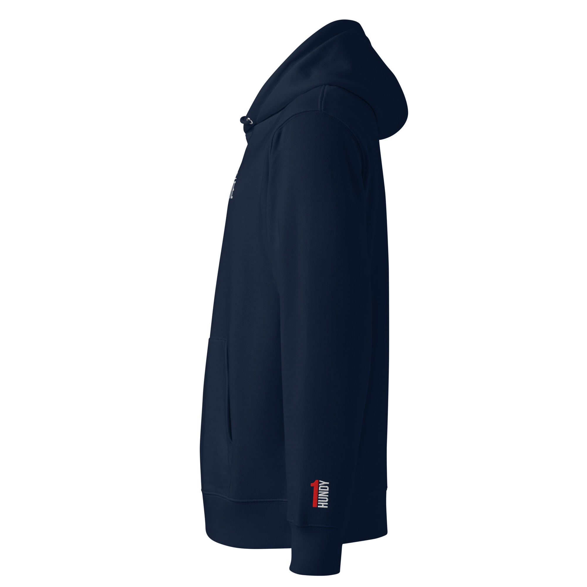 1HUNDY ProAthlete Hoodie - Navy Blue