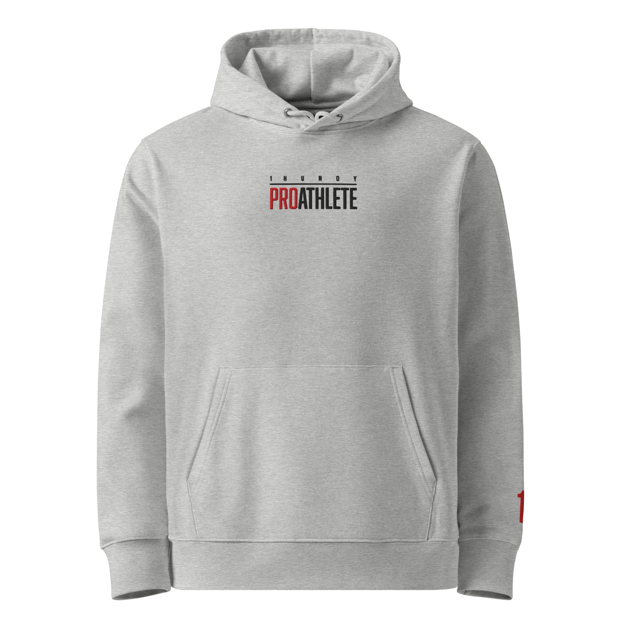 1HUNDY ProAthlete Hoodie - Grey