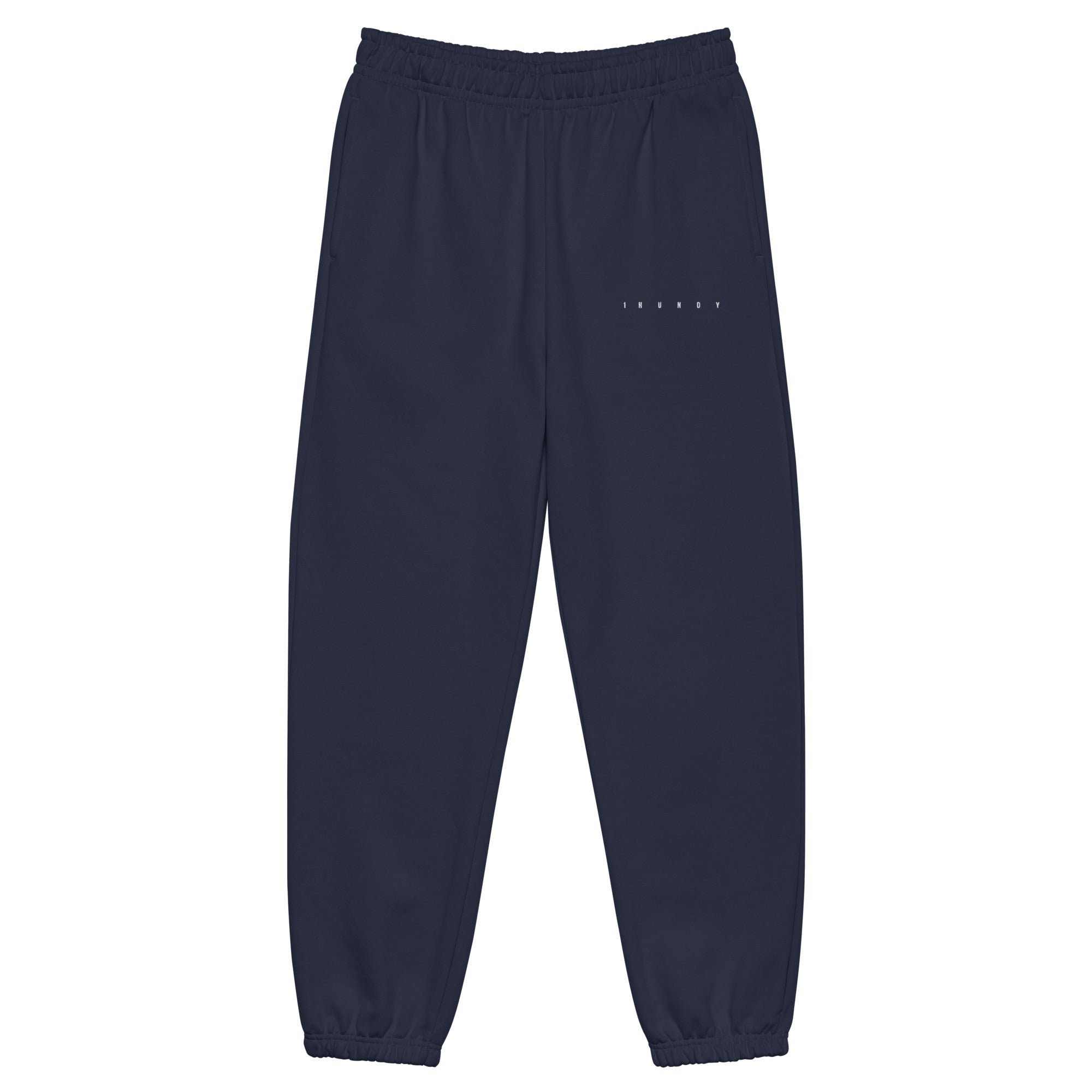 1HUNDY  Joggers - Navy Blue