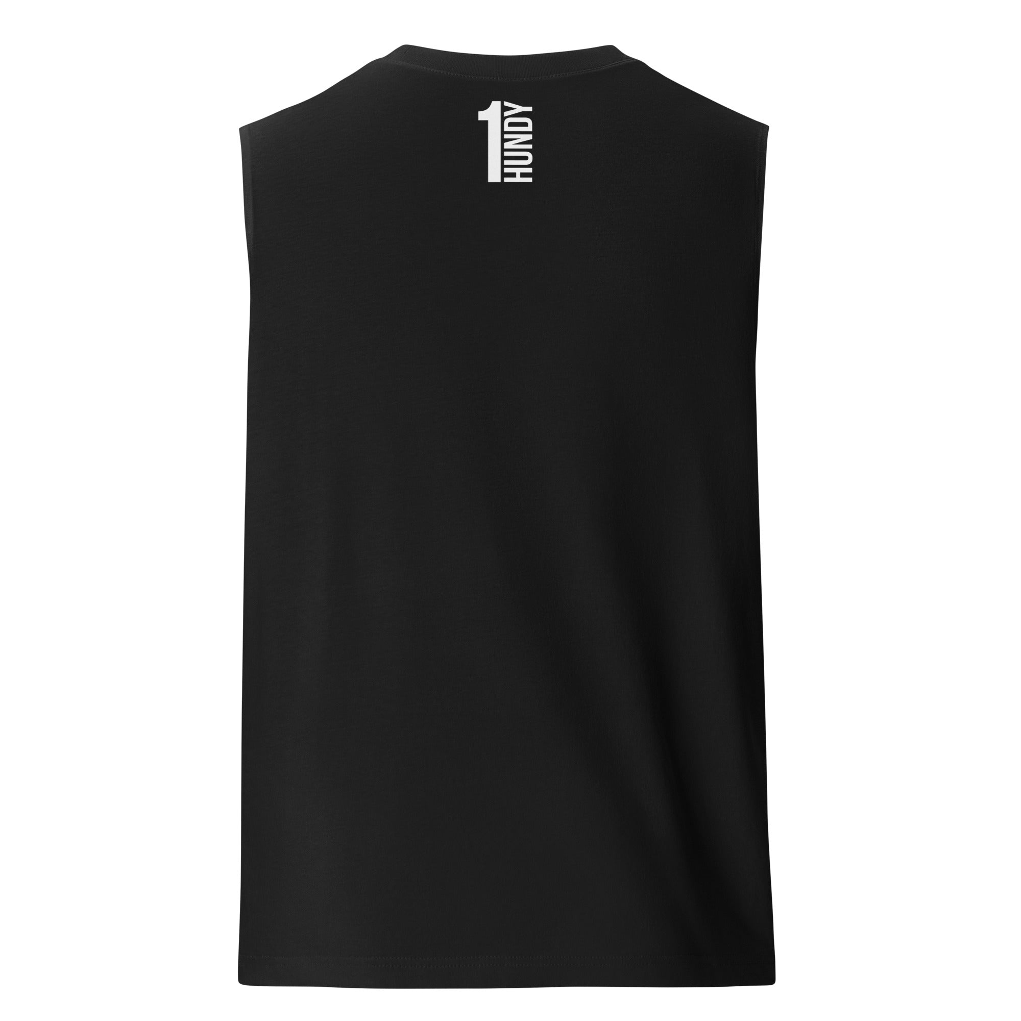 1HUNDY Pure Muscle Tee - Black