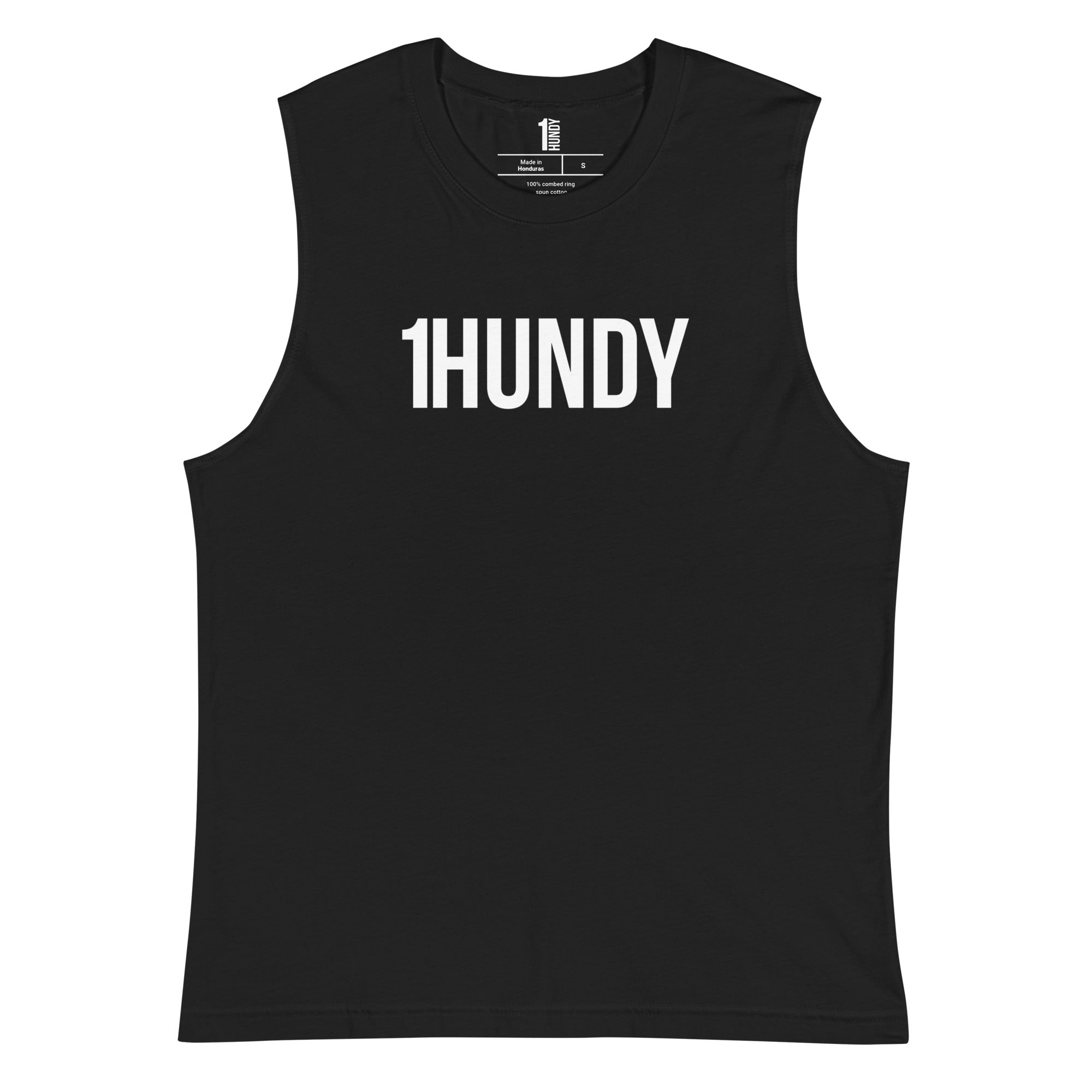 1HUNDY Sleeveless Pure Muscle Tee