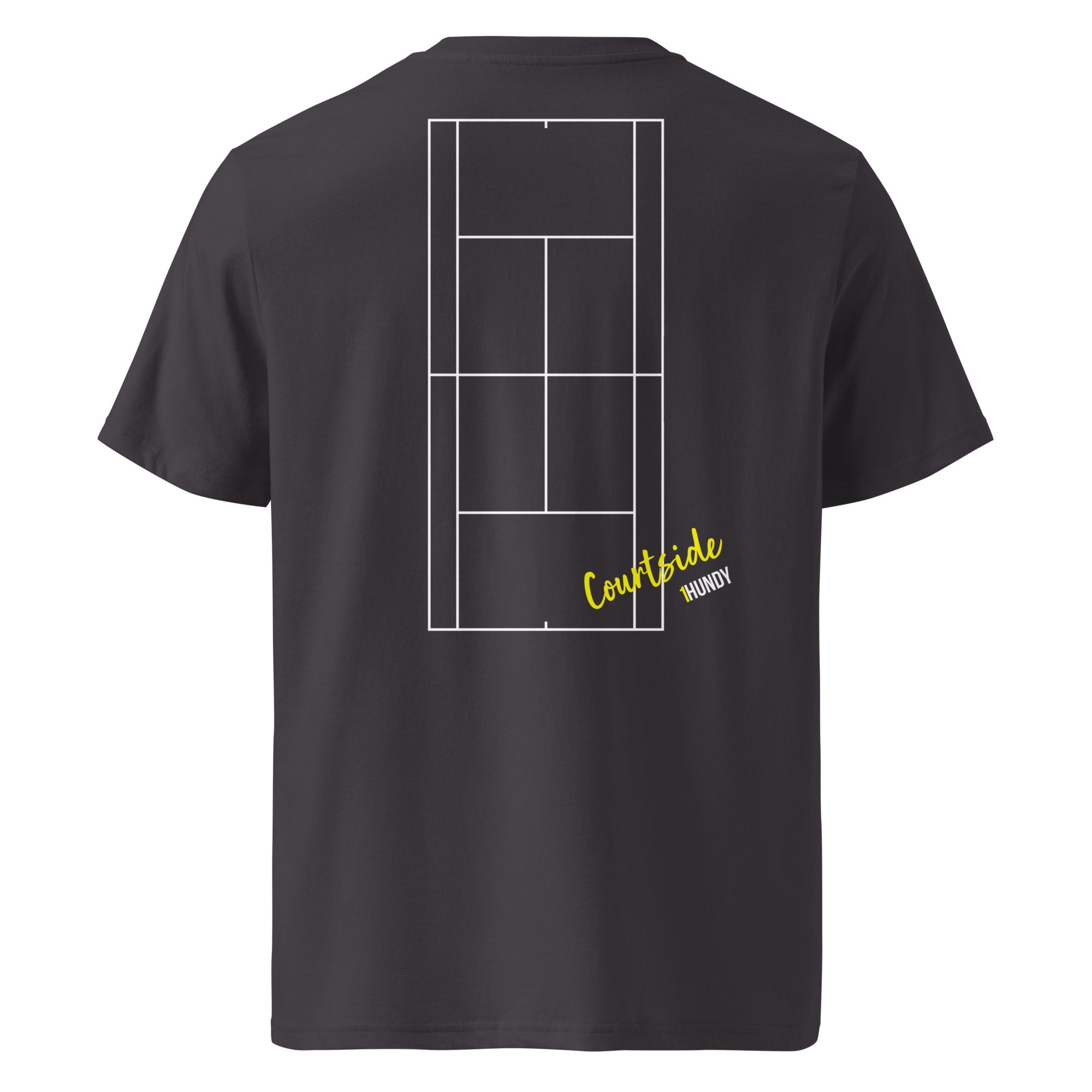 1HUNDY Organic Courtside Reactive Tee