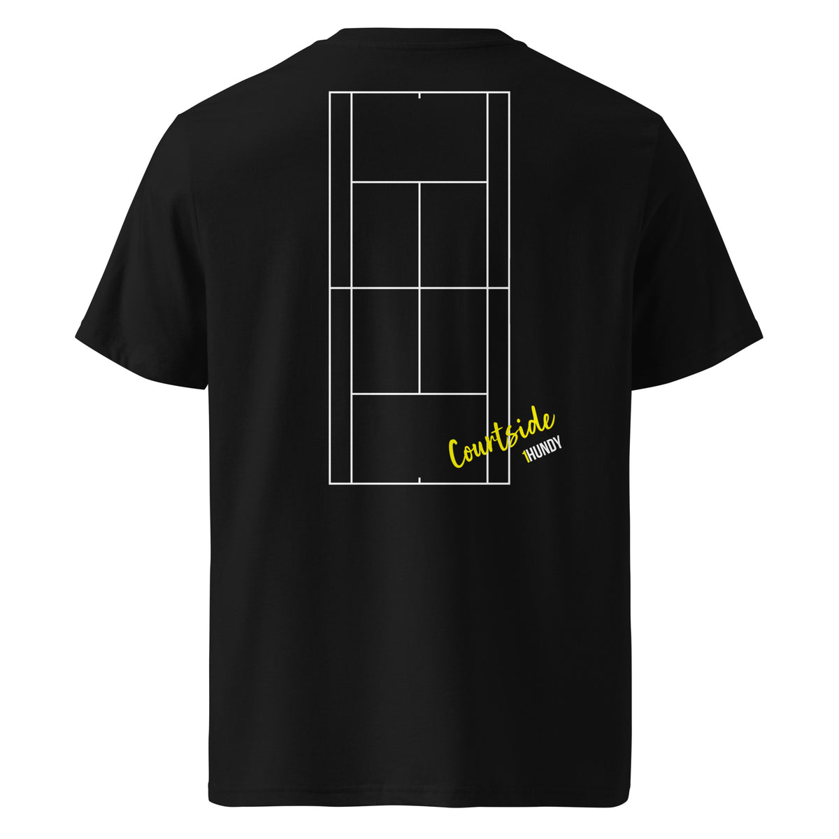 1HUNDY Organic Courtside Reactive Tee