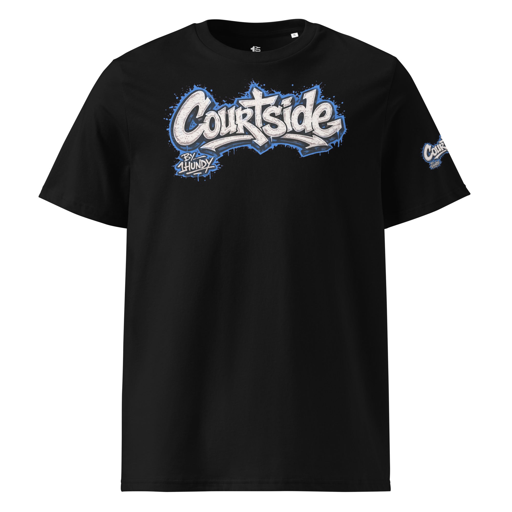 1HUNDY Organic Courtside Graffiti Tee