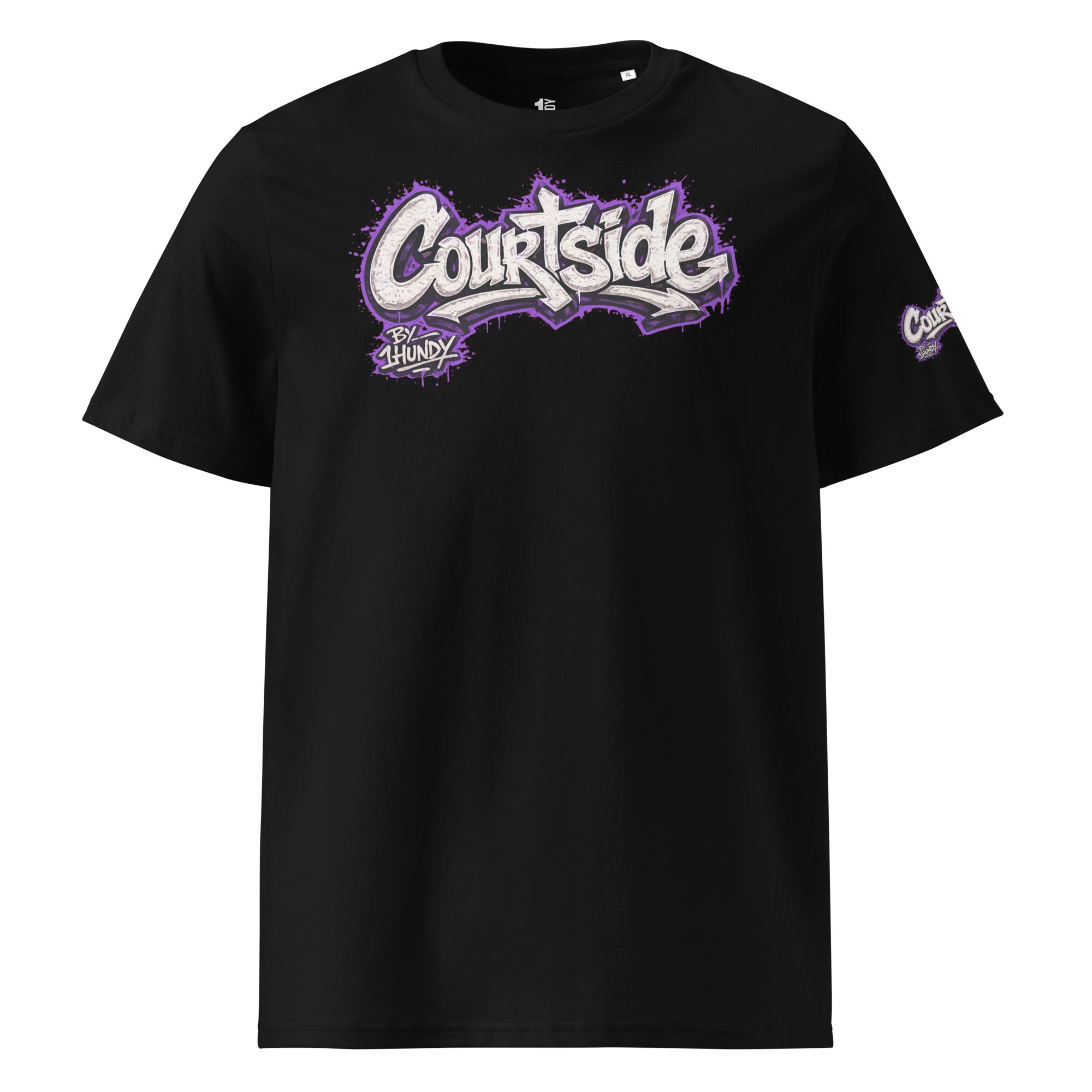1HUNDY Organic Courtside Graffiti Tee