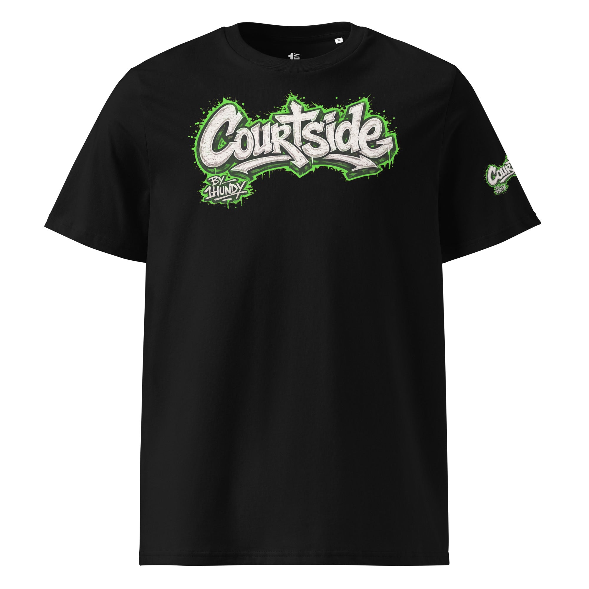 1HUNDY Organic Courtside Graffiti Tee