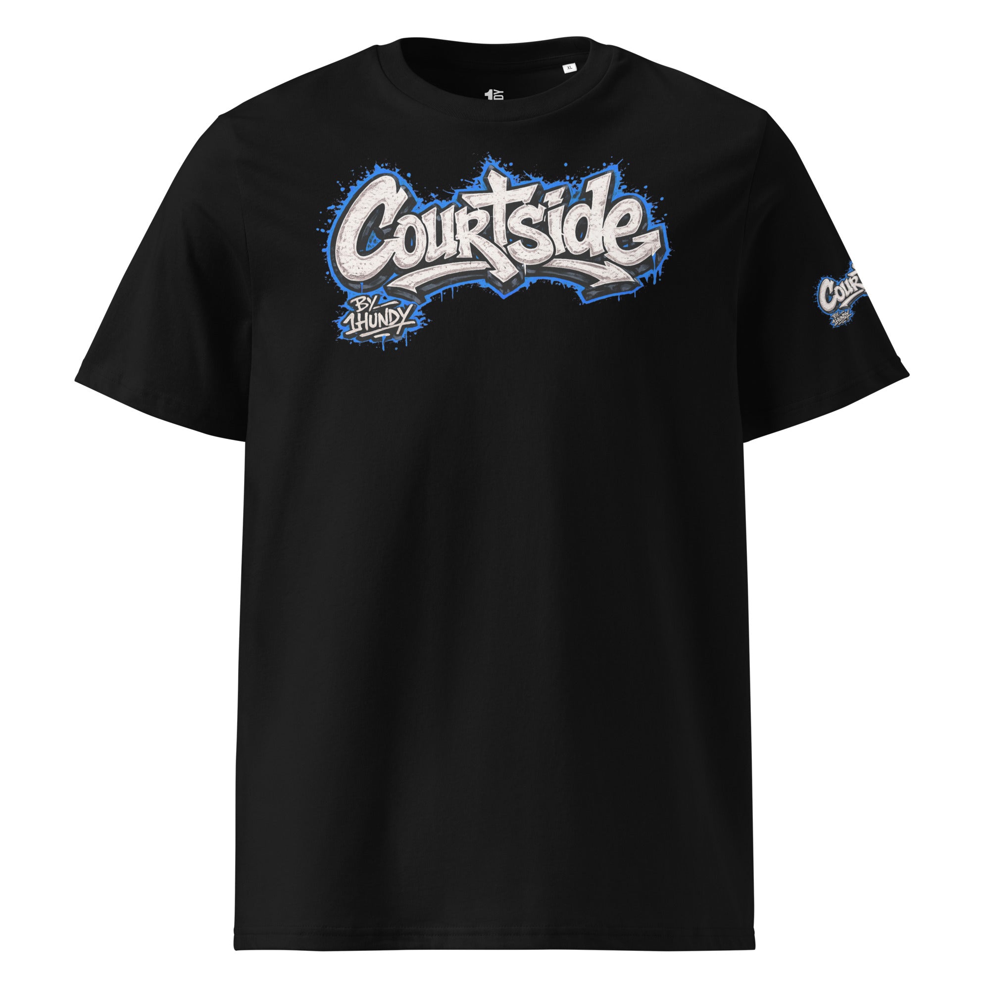 1HUNDY Organic Courtside Graffiti Tee