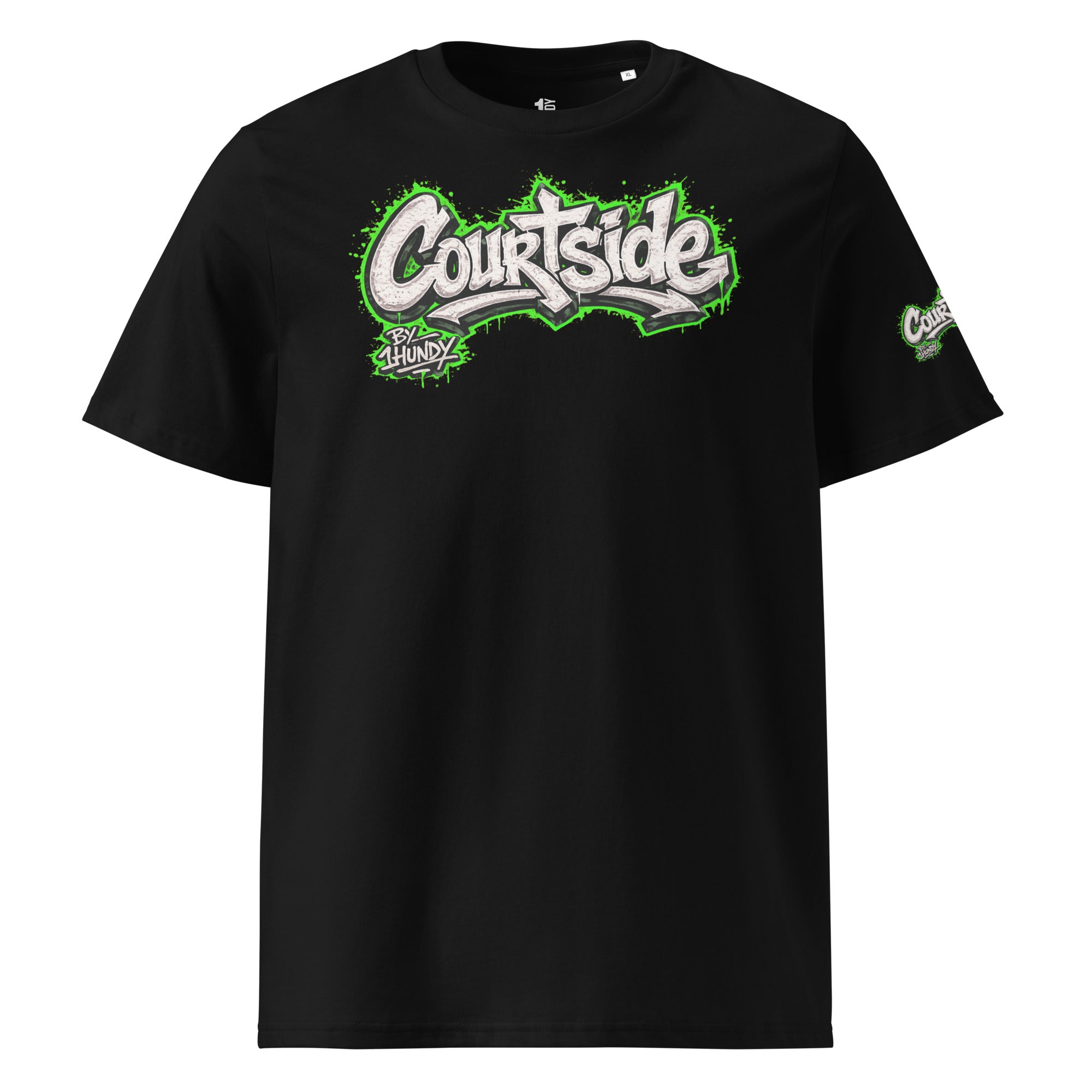 1HUNDY Organic Courtside Graffiti Tee