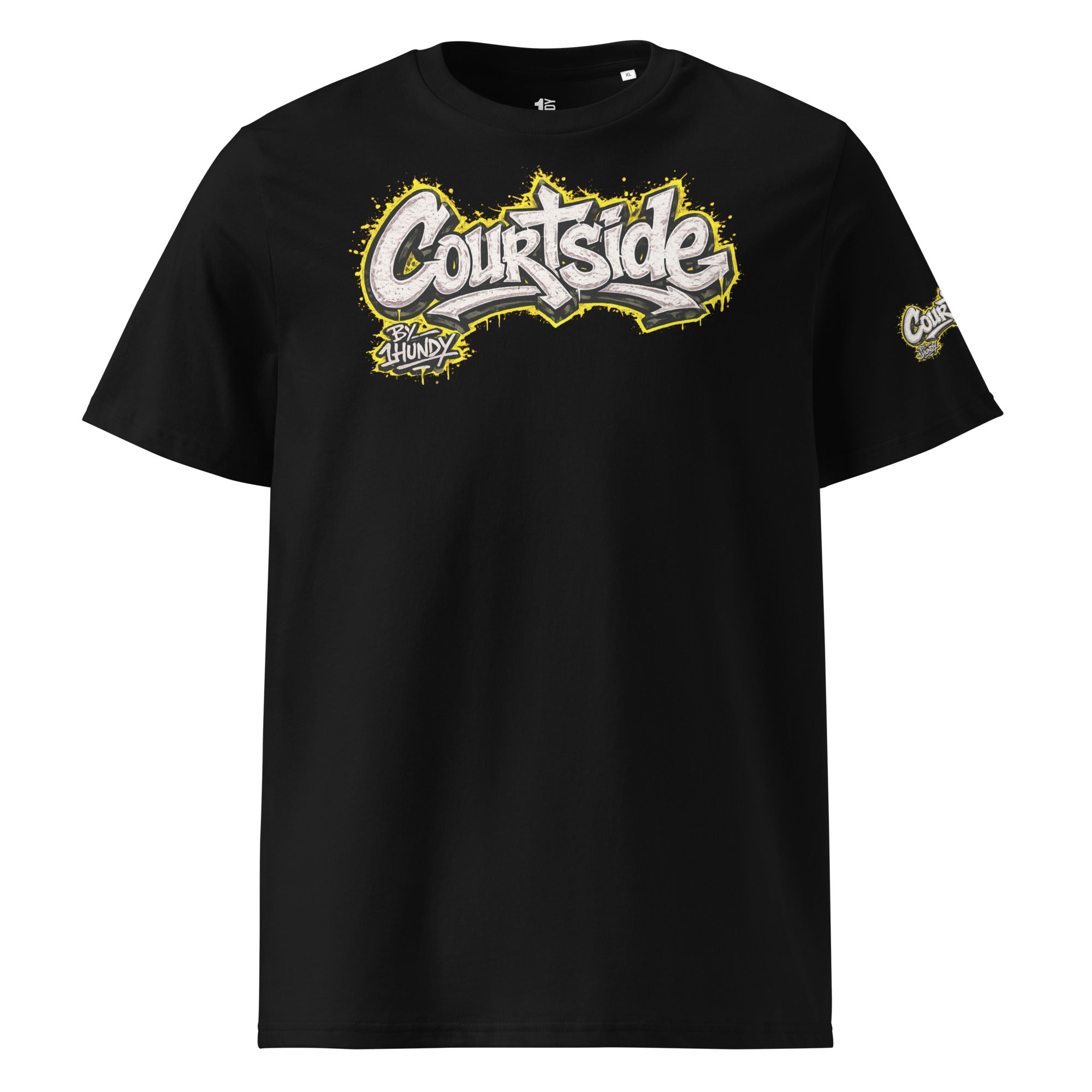 1HUNDY Organic Courtside Graffiti Tee