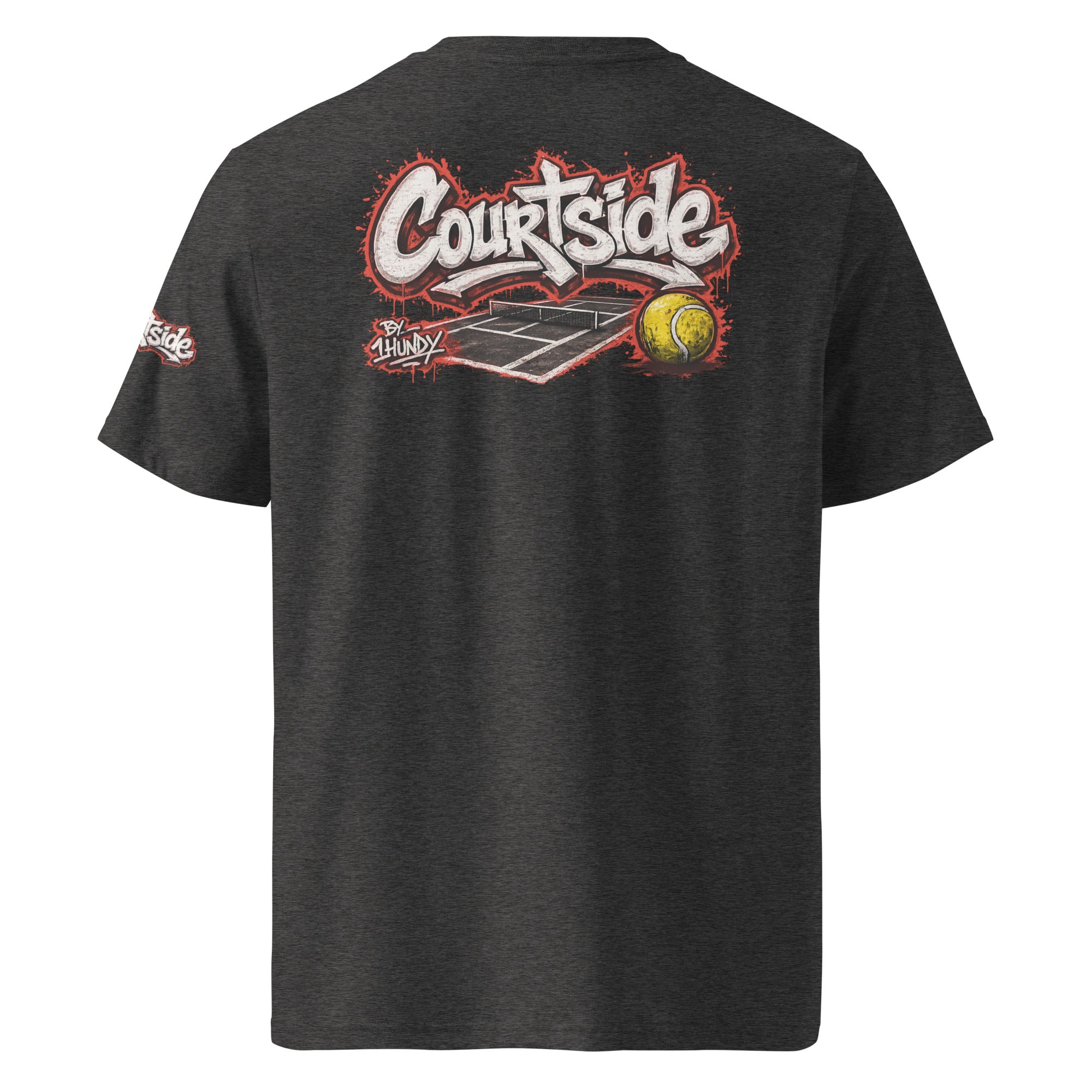 1HUNDY Organic Courtside Graffiti Tee