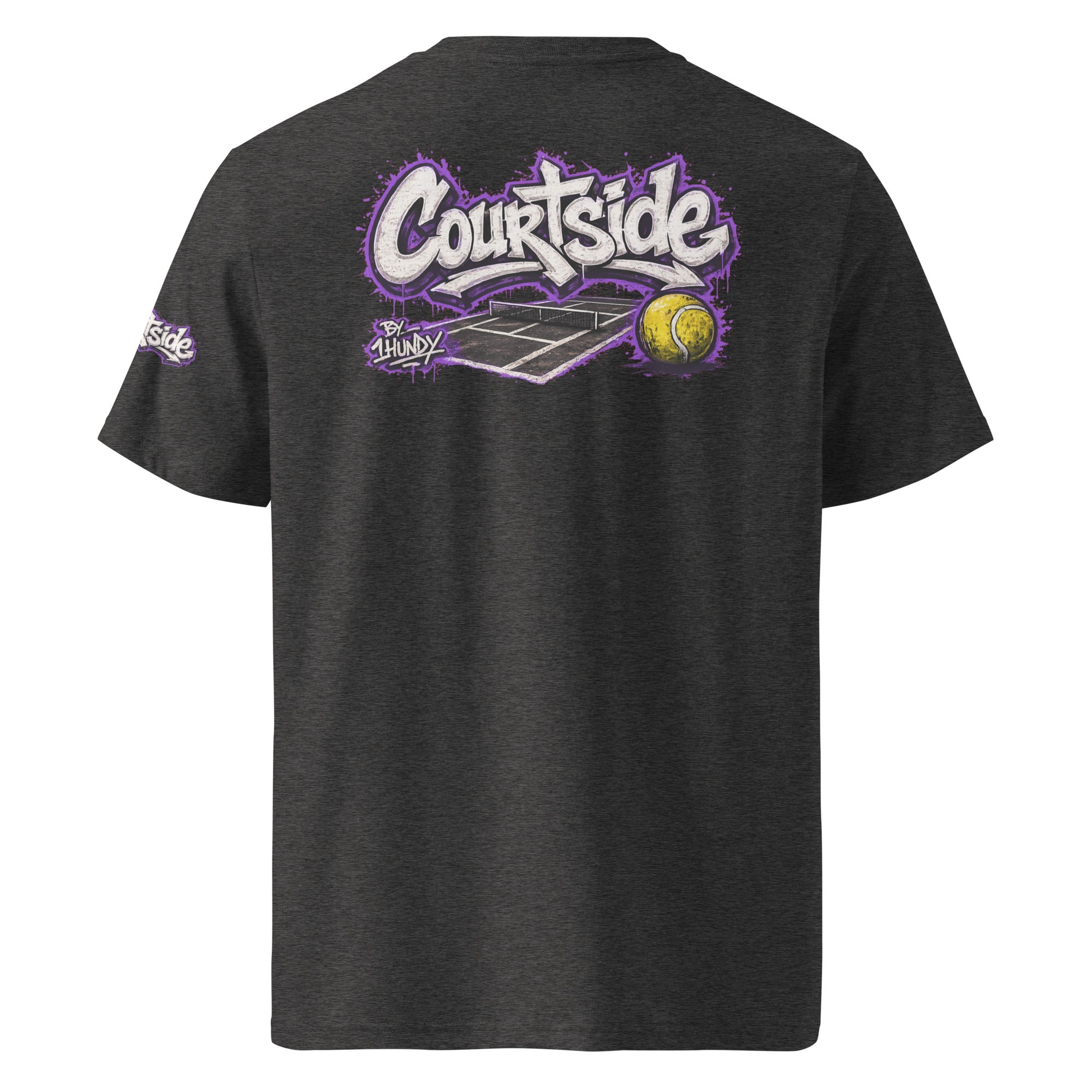 1HUNDY Organic Courtside Graffiti Tee