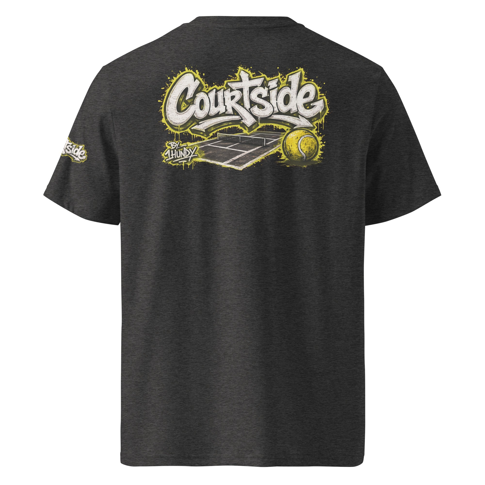 1HUNDY Organic Courtside Graffiti Tee