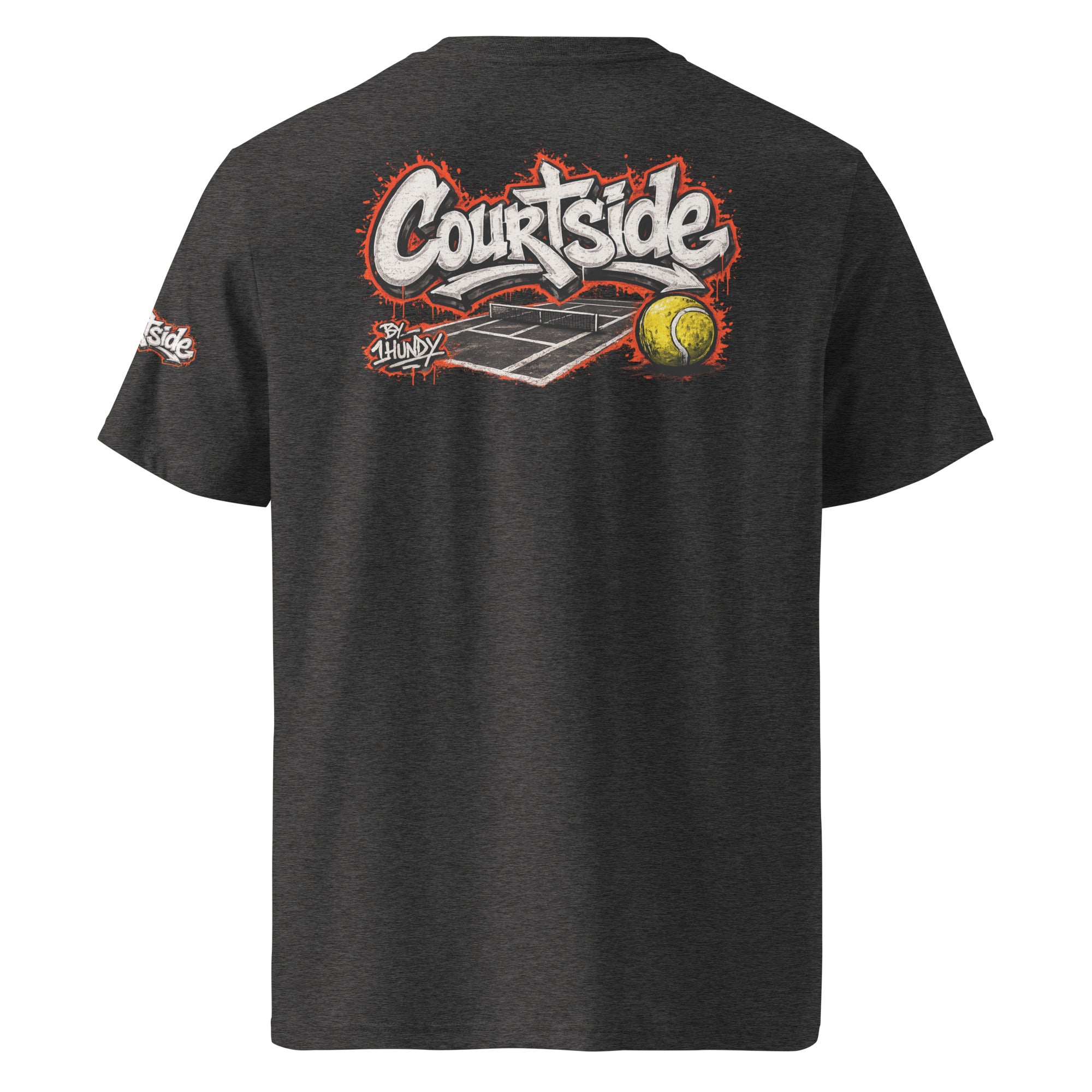 1HUNDY Organic Courtside Graffiti Tee
