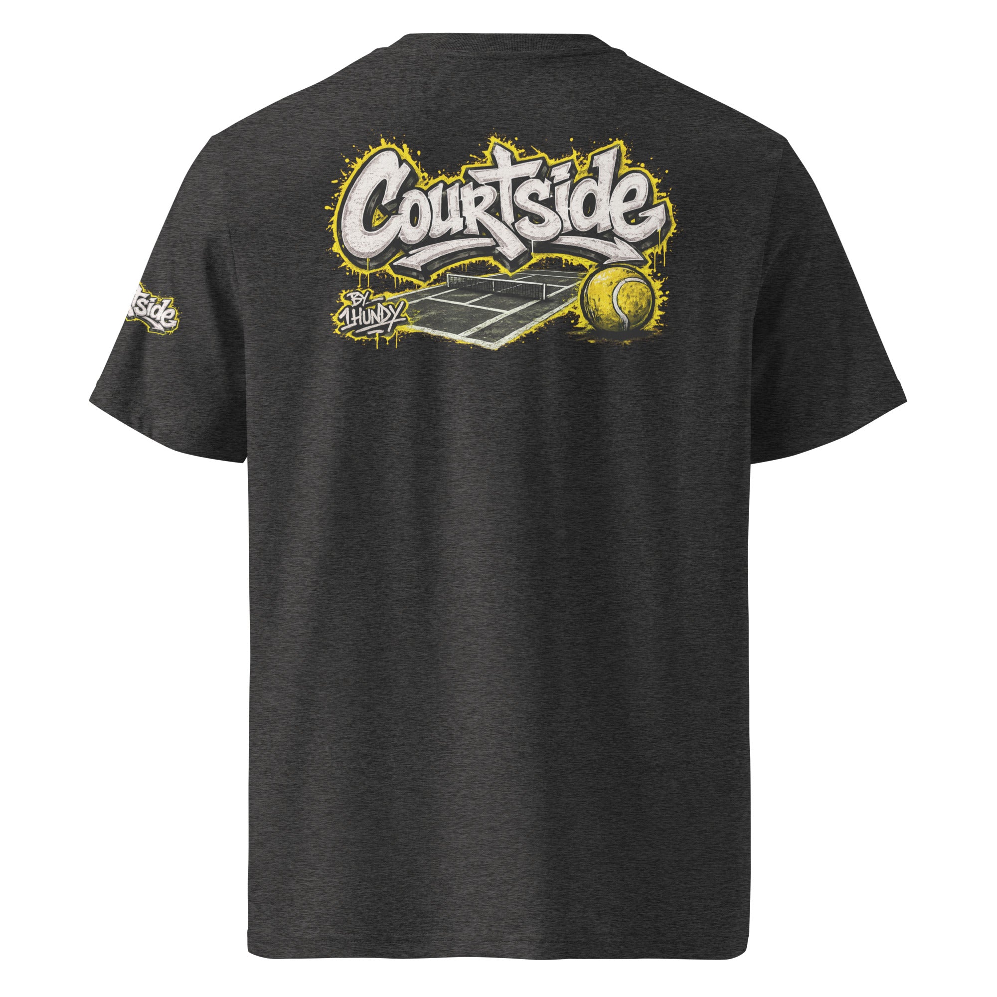 1HUNDY Organic Courtside Graffiti Tee