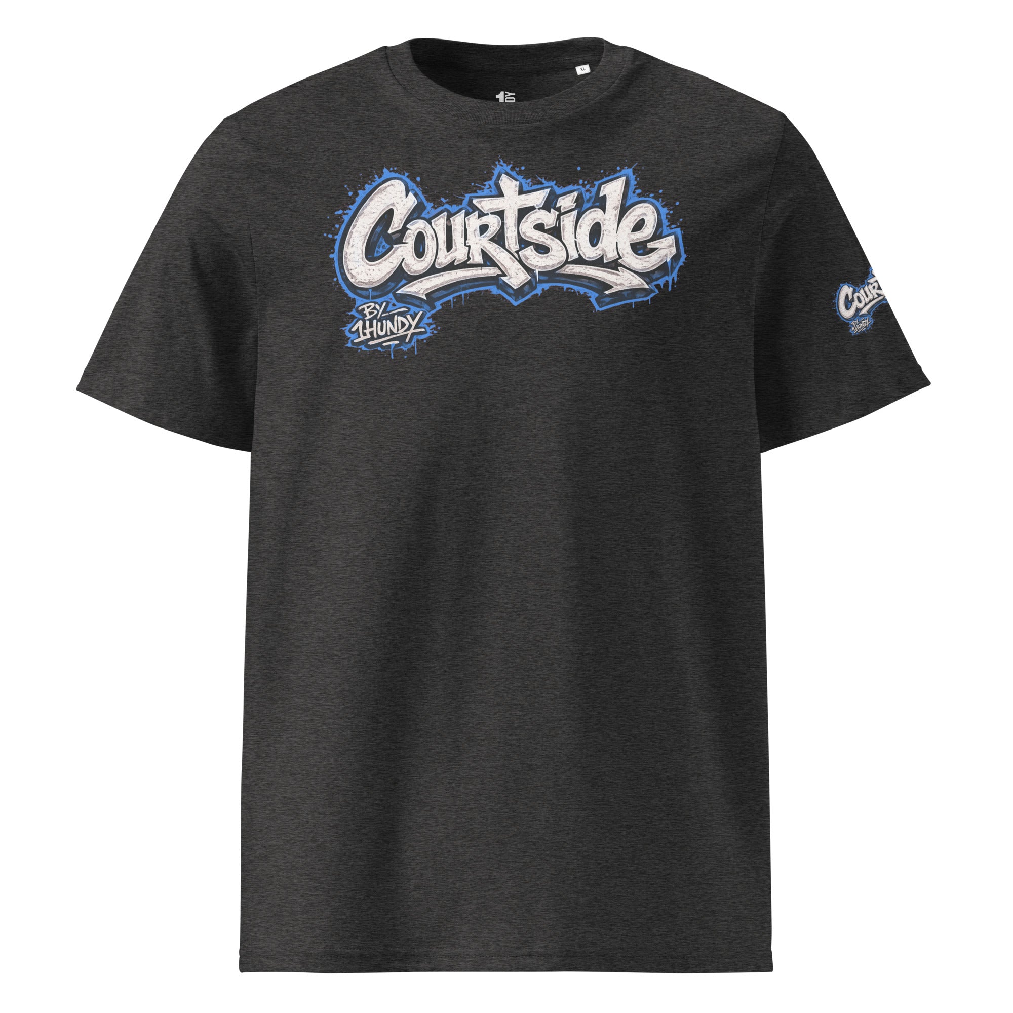 1HUNDY Organic Courtside Graffiti Tee