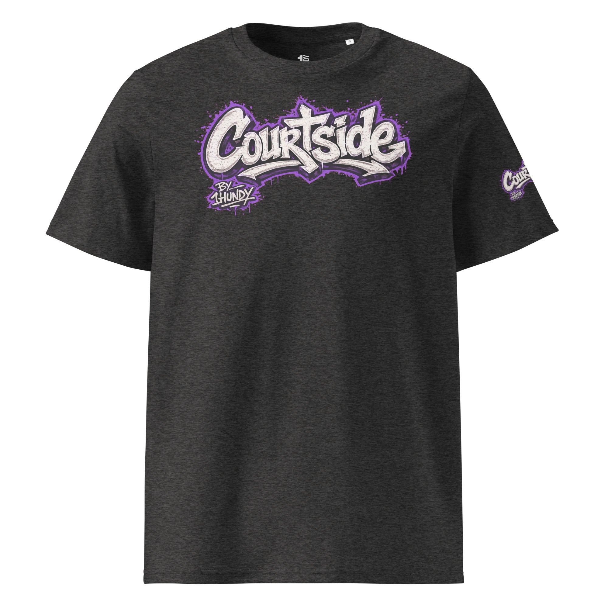 1HUNDY Organic Courtside Graffiti Tee
