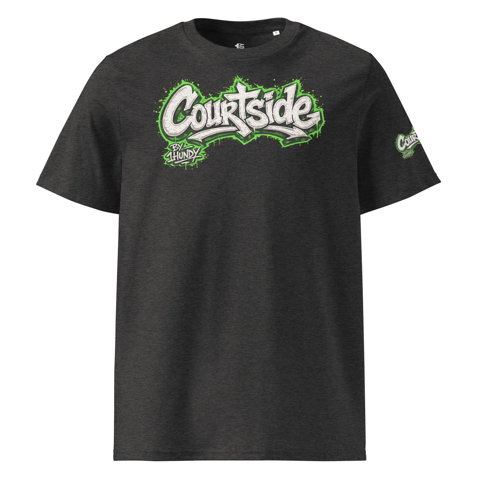 1HUNDY Organic Courtside Graffiti Tee