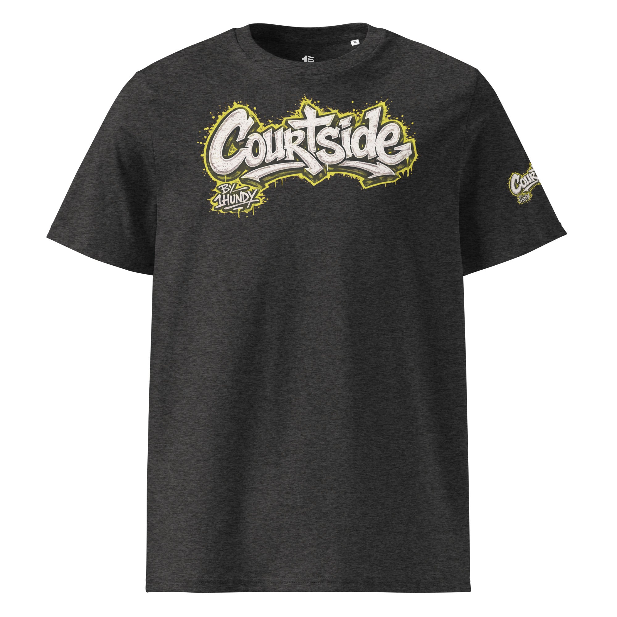 1HUNDY Organic Courtside Graffiti Tee