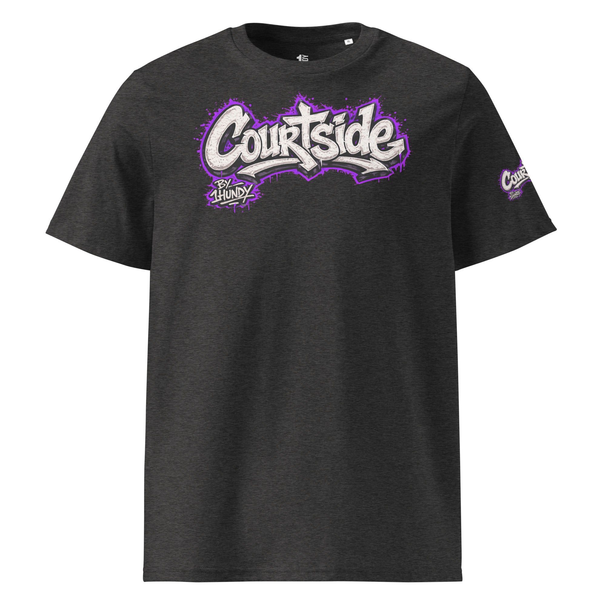1HUNDY Organic Courtside Graffiti Tee