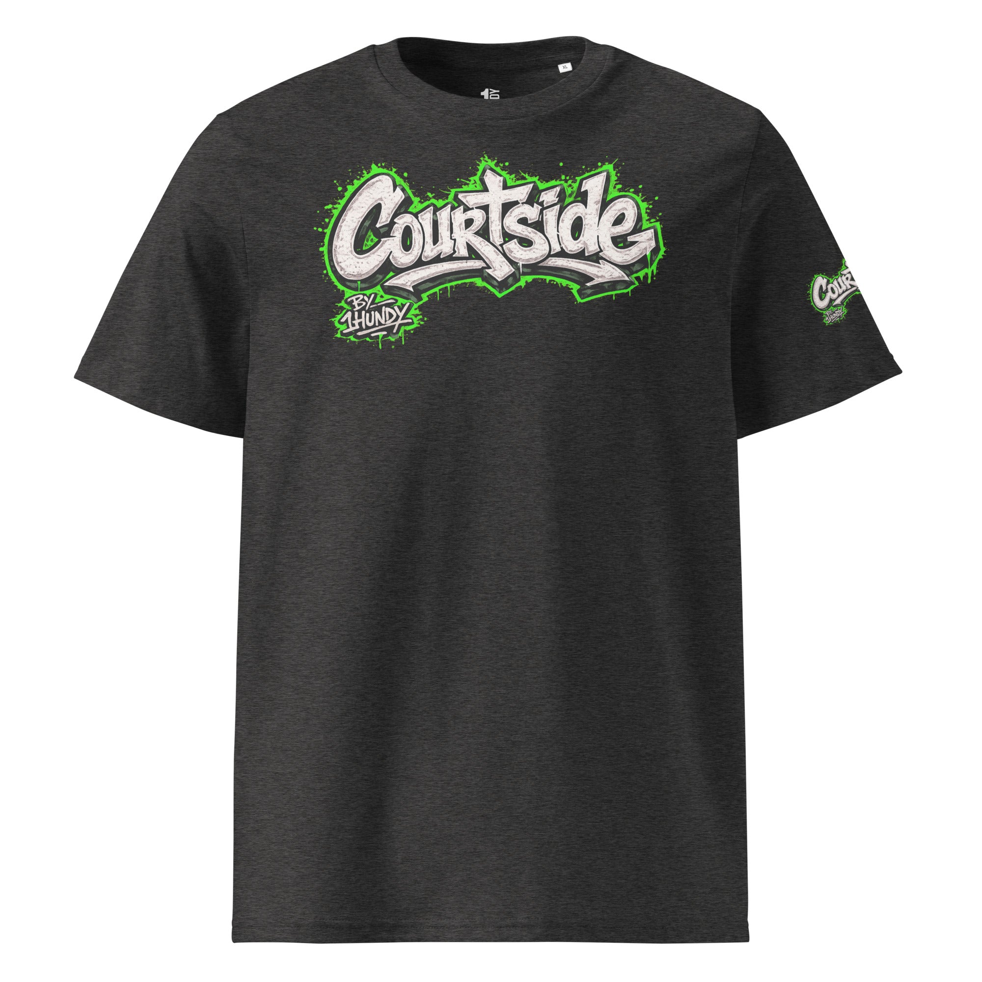 1HUNDY Organic Courtside Graffiti Tee