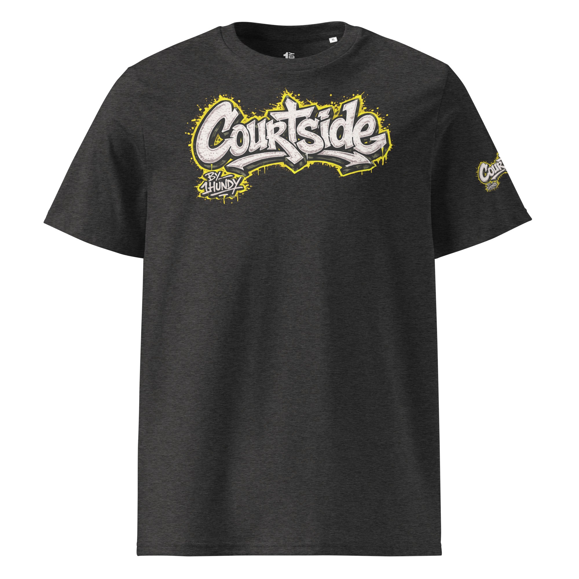 1HUNDY Organic Courtside Graffiti Tee