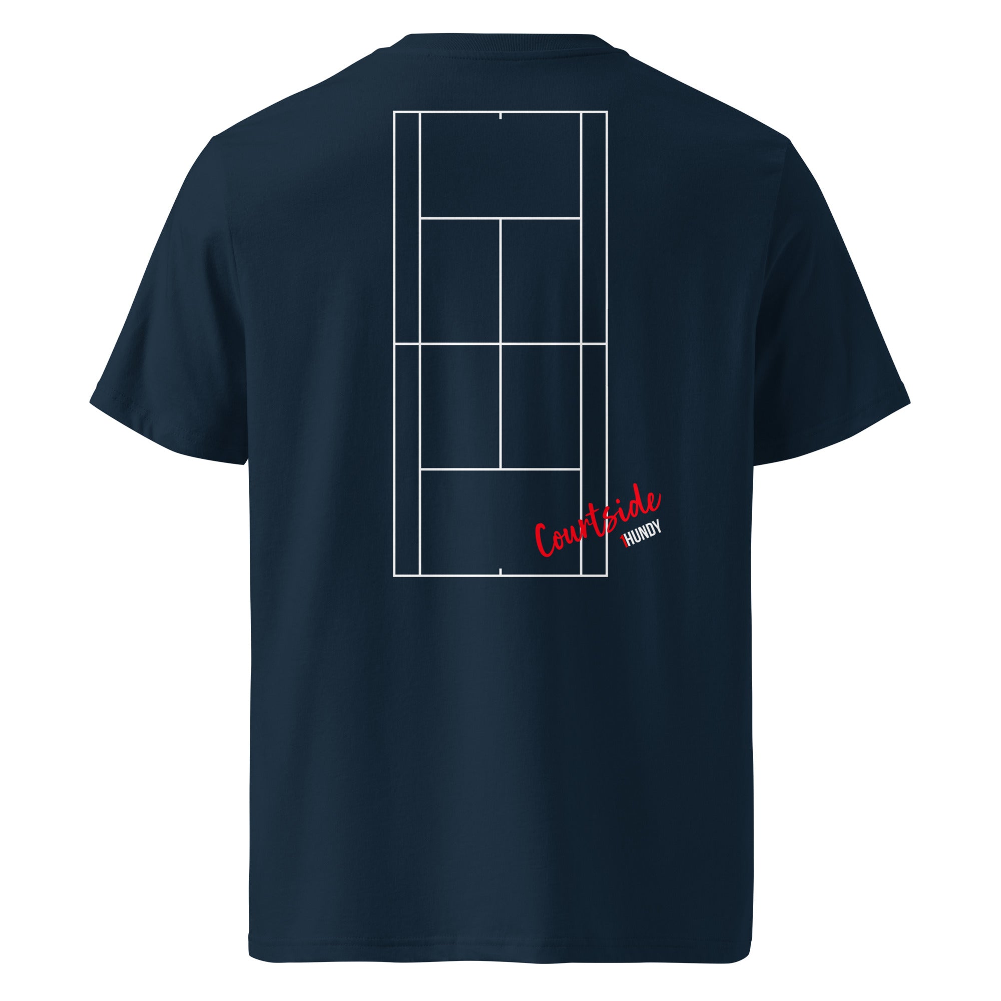 1HUNDY Organic Courtside Resist Tee