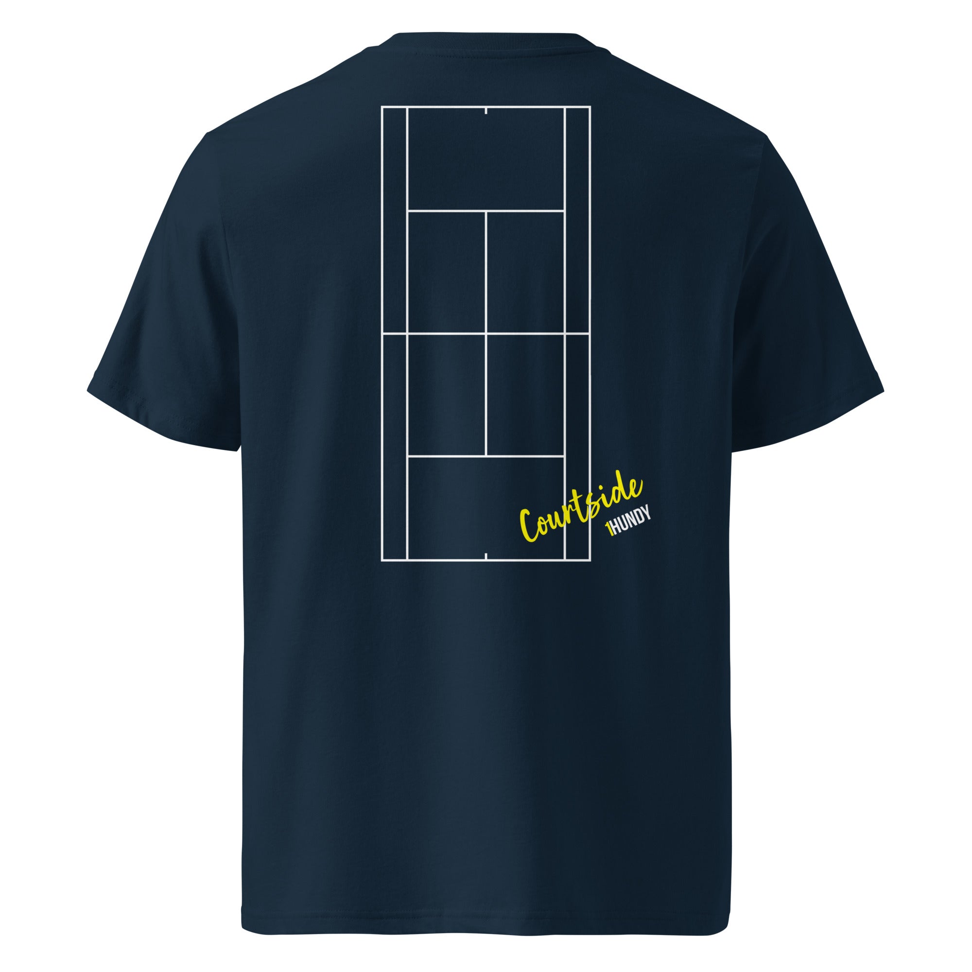 1HUNDY Organic Courtside Reactive Tee