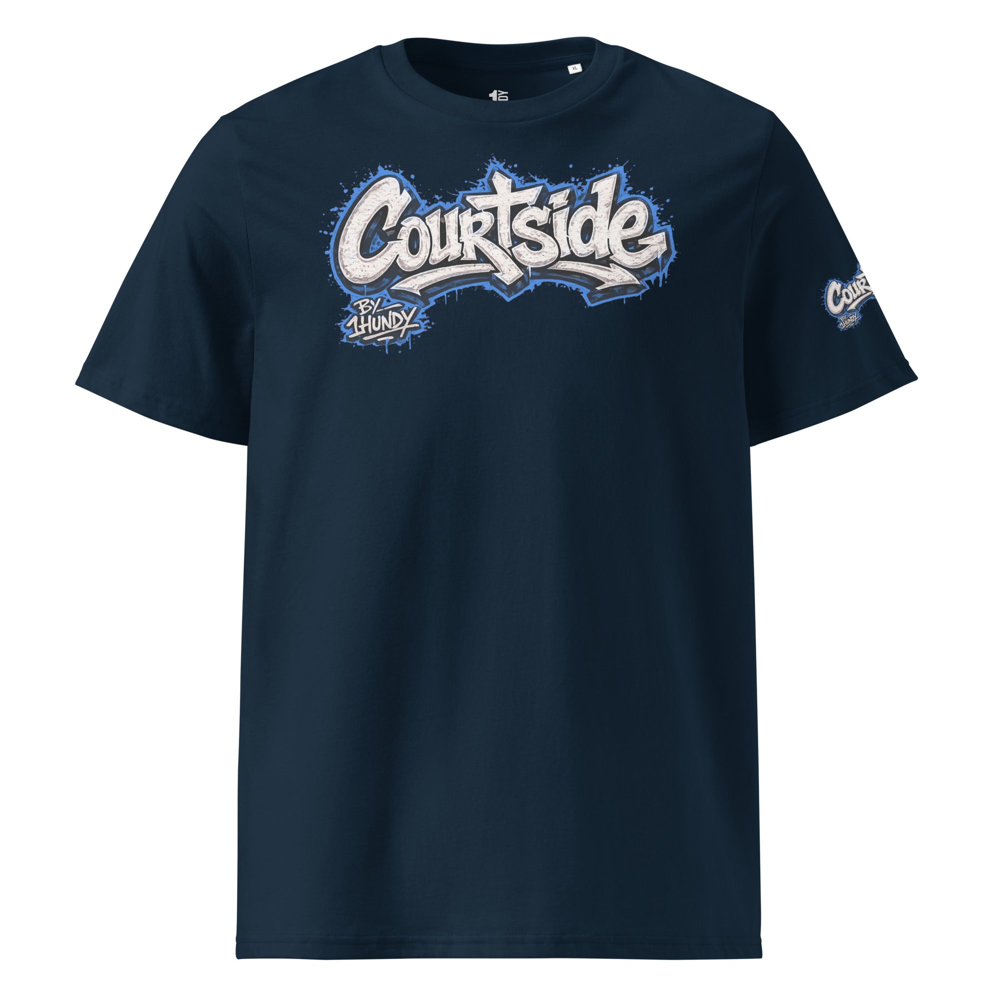 1HUNDY Organic Courtside Graffiti Tee