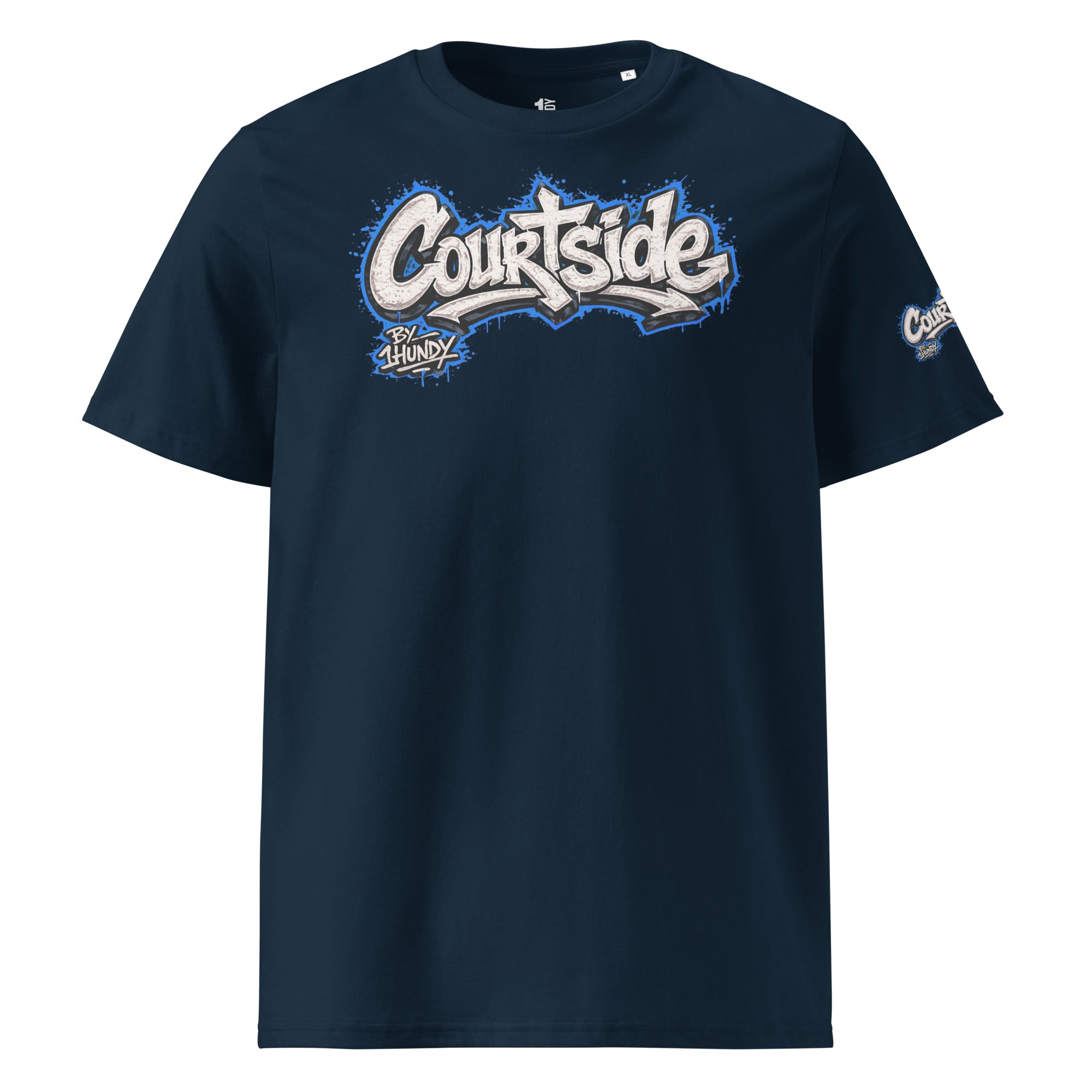 1HUNDY Organic Courtside Graffiti Tee