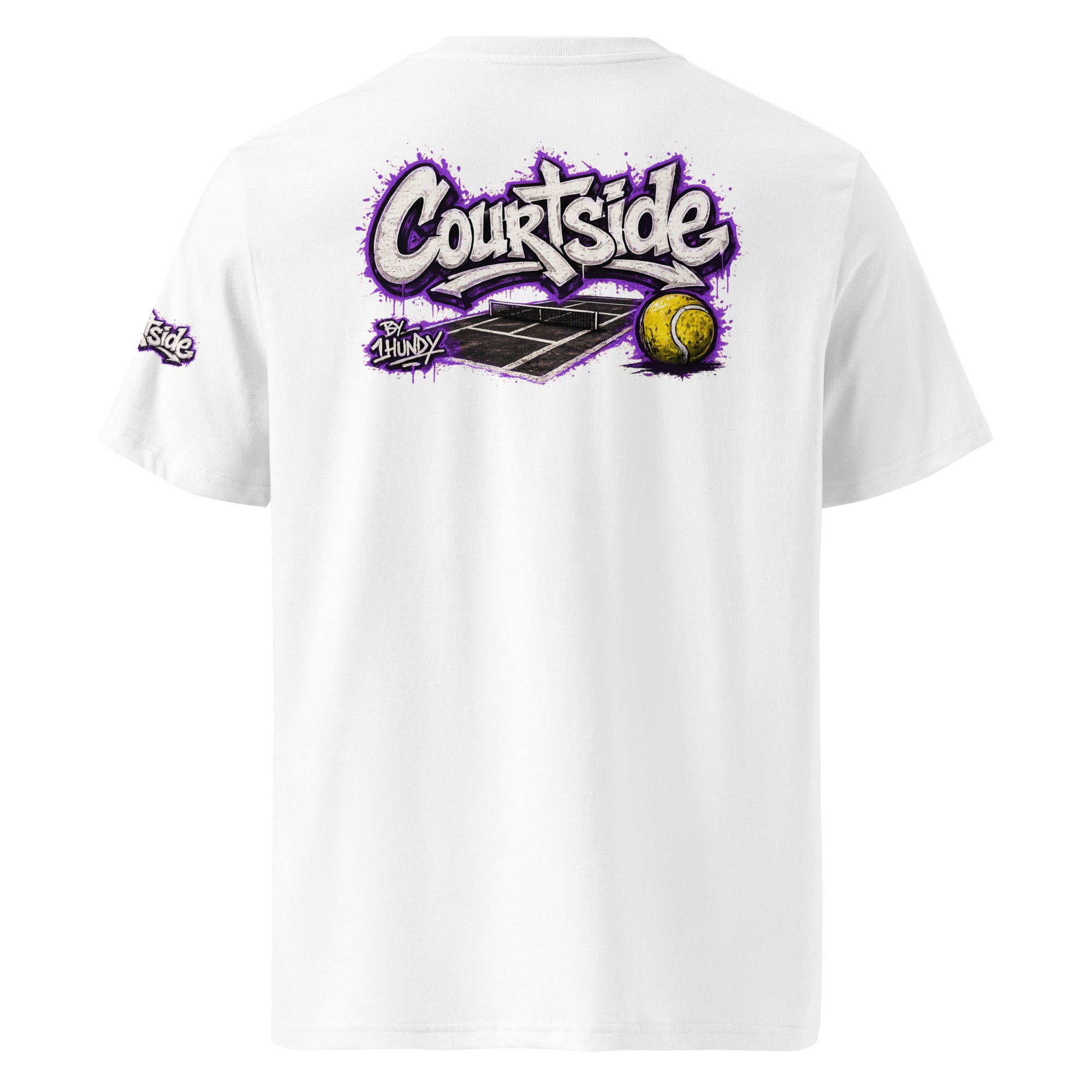 1HUNDY Organic Courtside Graffiti Tee