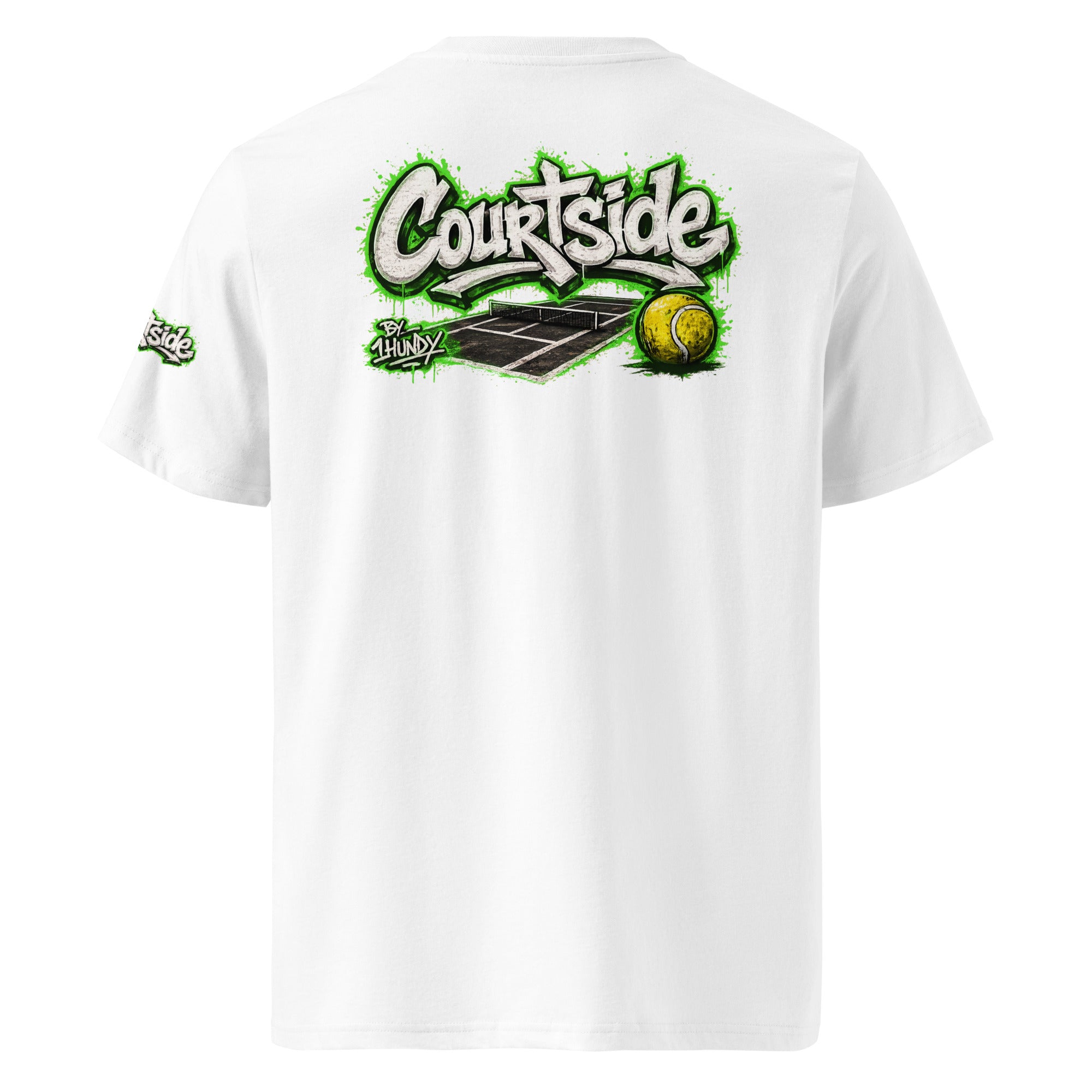 1HUNDY Organic Courtside Graffiti Tee