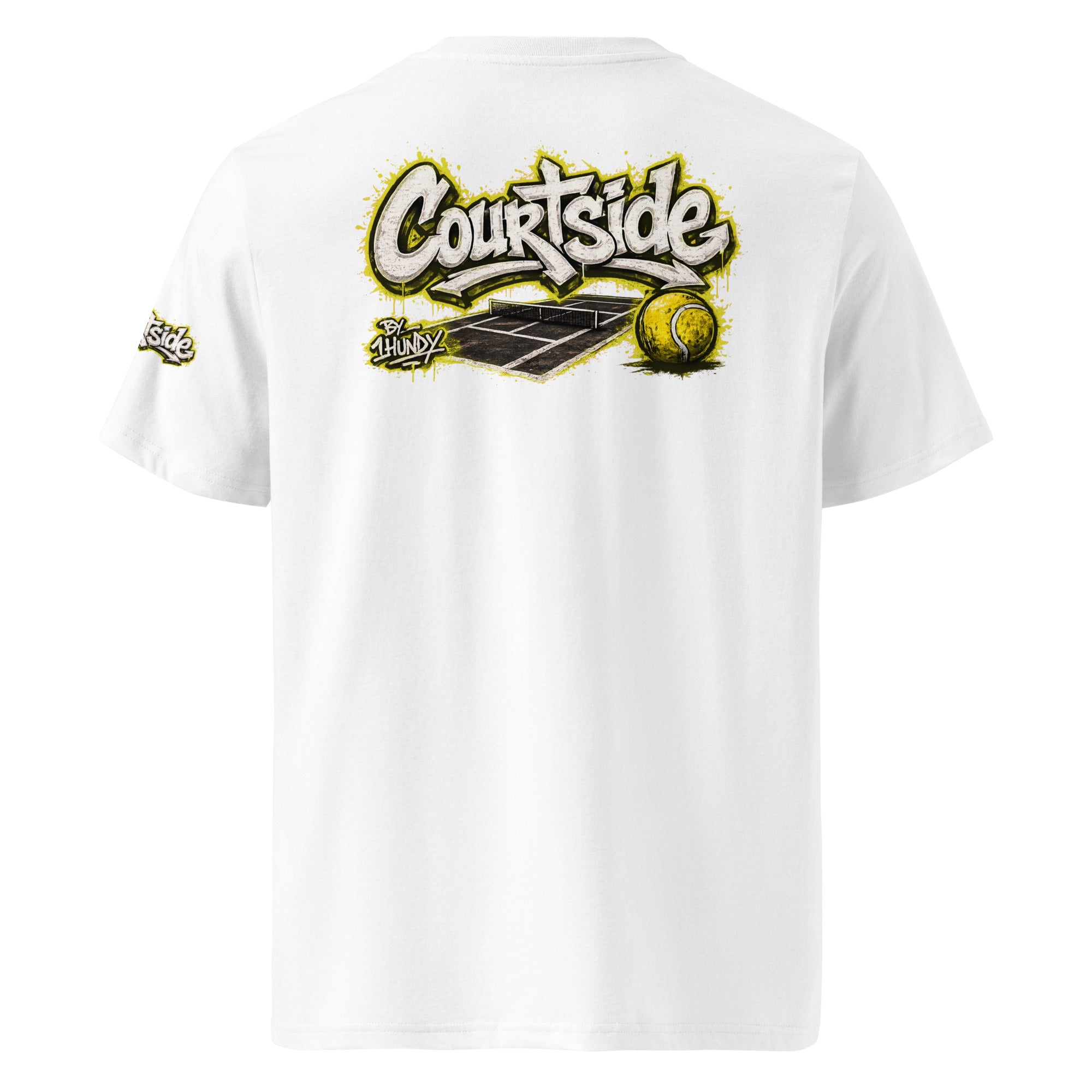 1HUNDY Organic Courtside Graffiti Tee