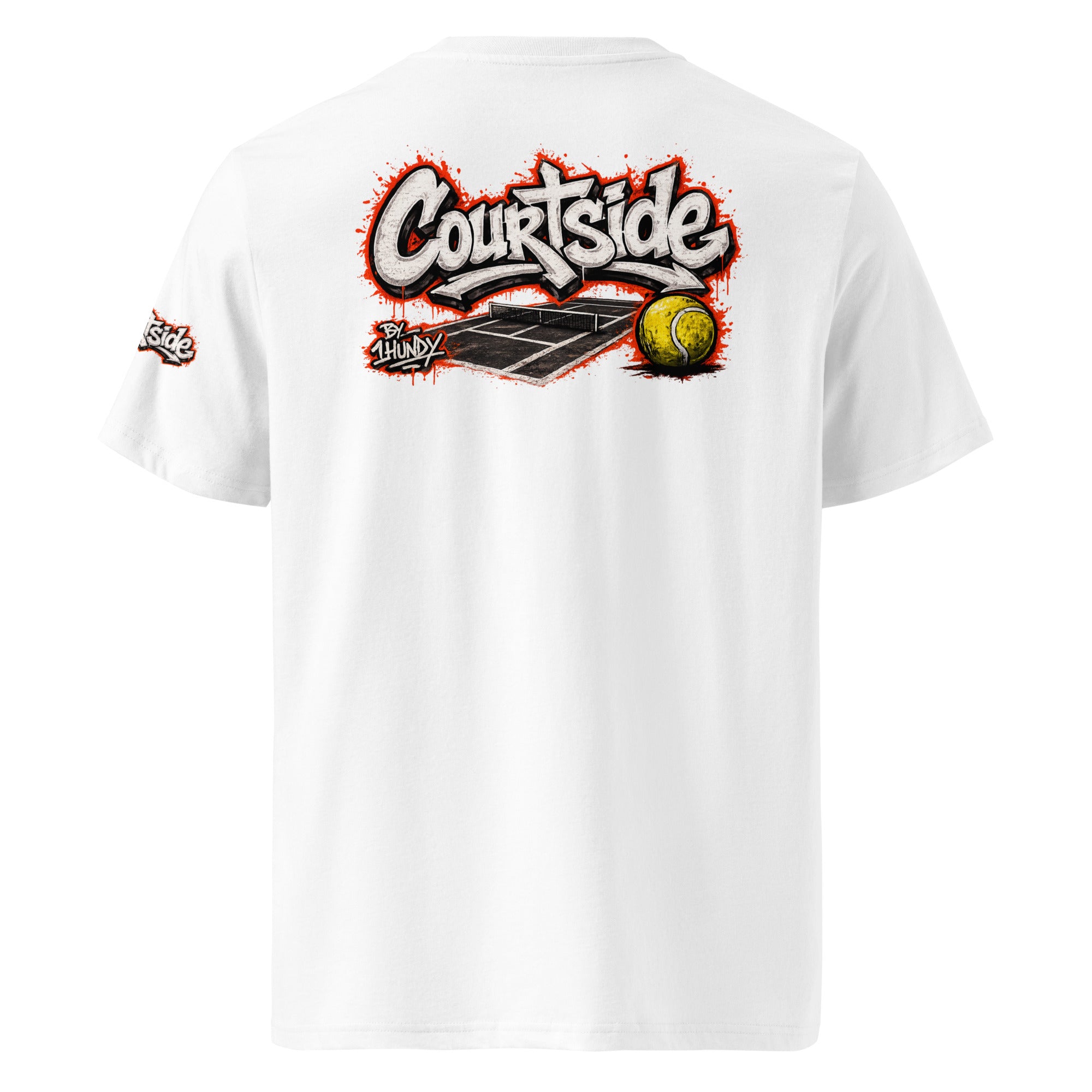 1HUNDY Organic Courtside Graffiti Tee