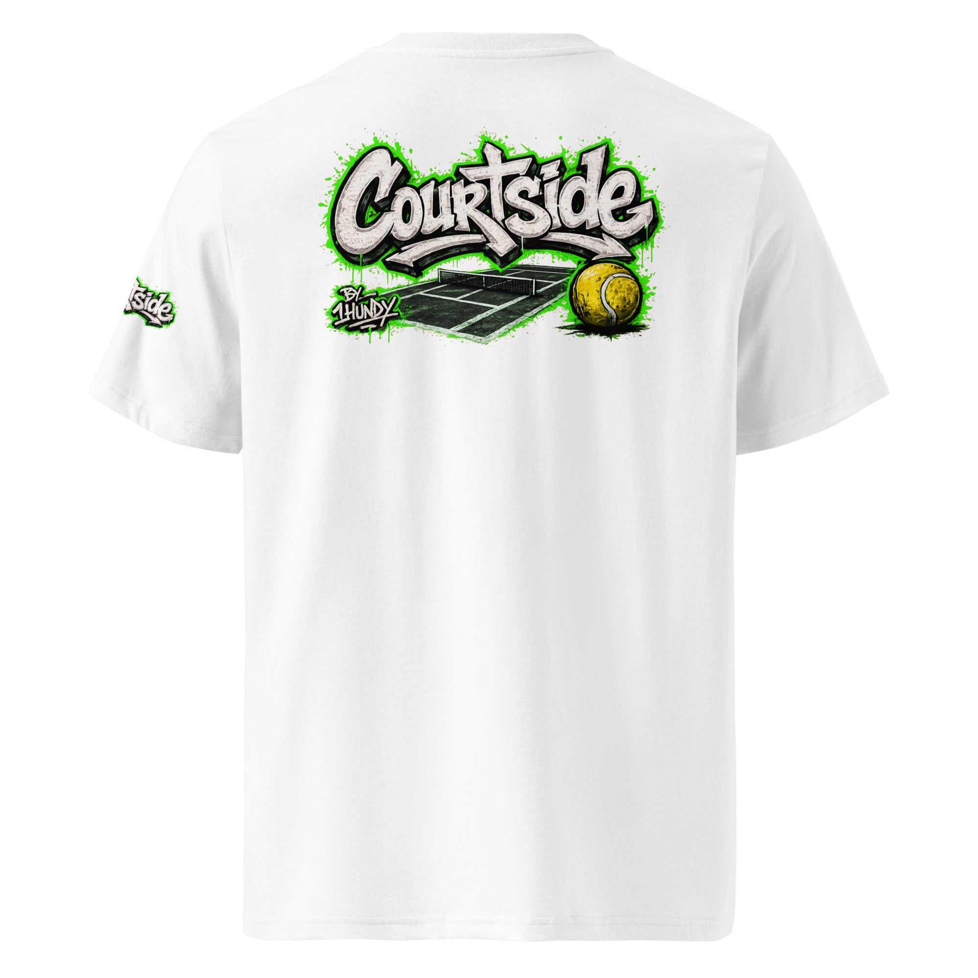 1HUNDY Organic Courtside Graffiti Tee