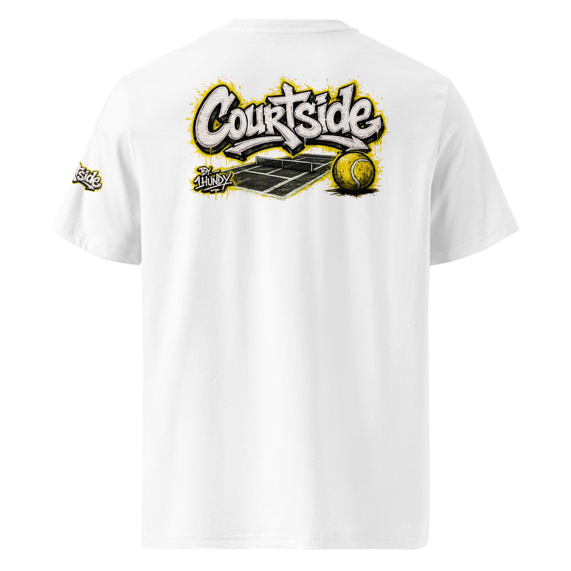 1HUNDY Organic Courtside Graffiti Tee