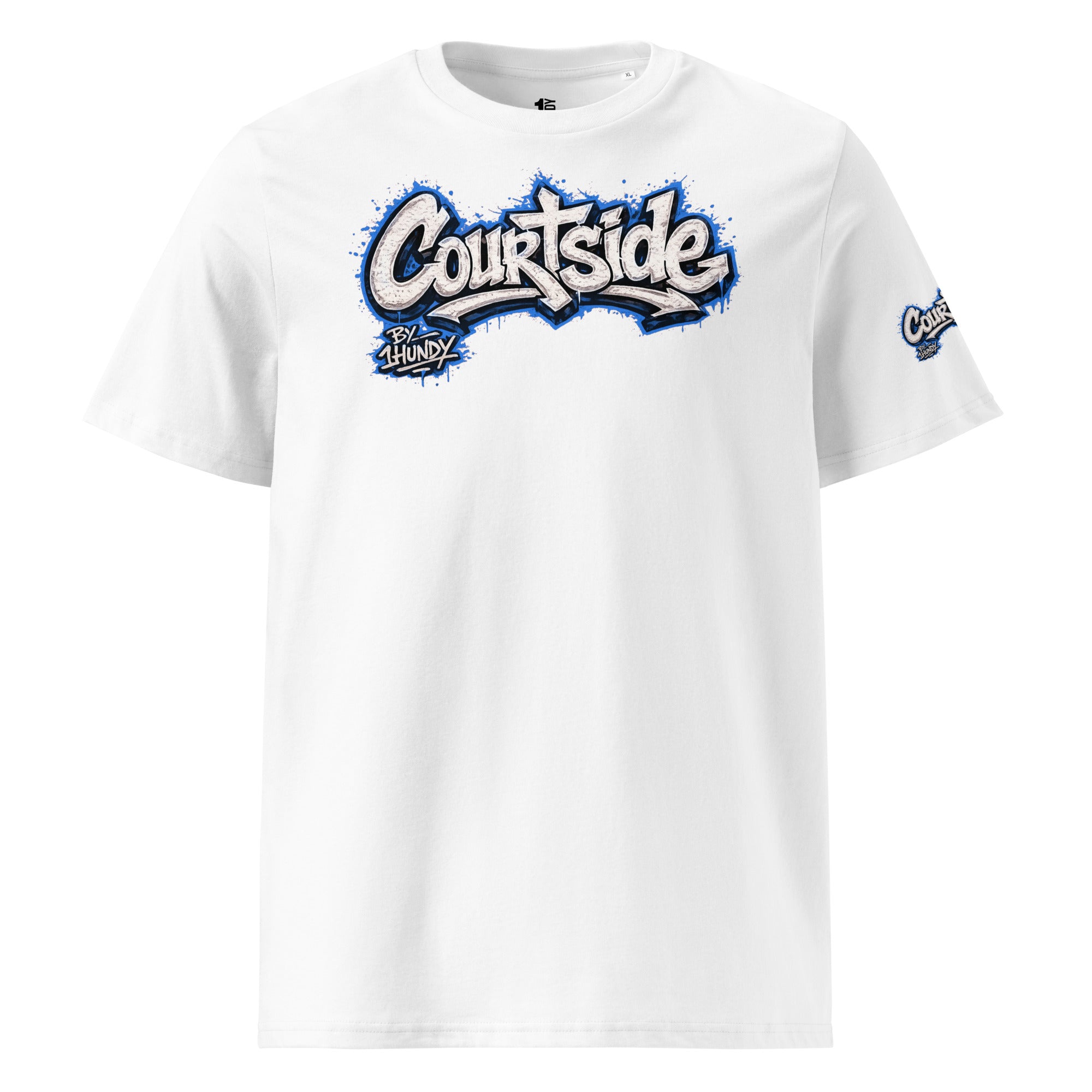 1HUNDY Organic Courtside Graffiti Tee