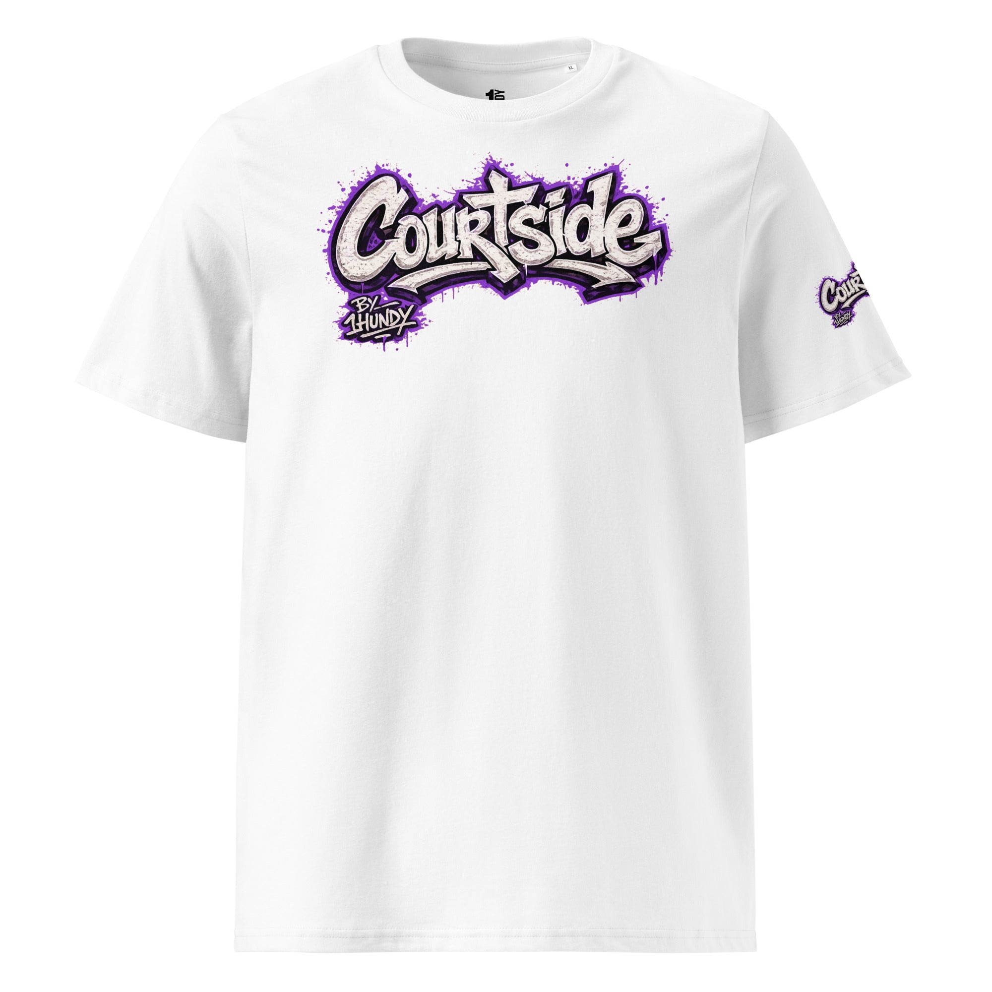 1HUNDY Organic Courtside Graffiti Tee