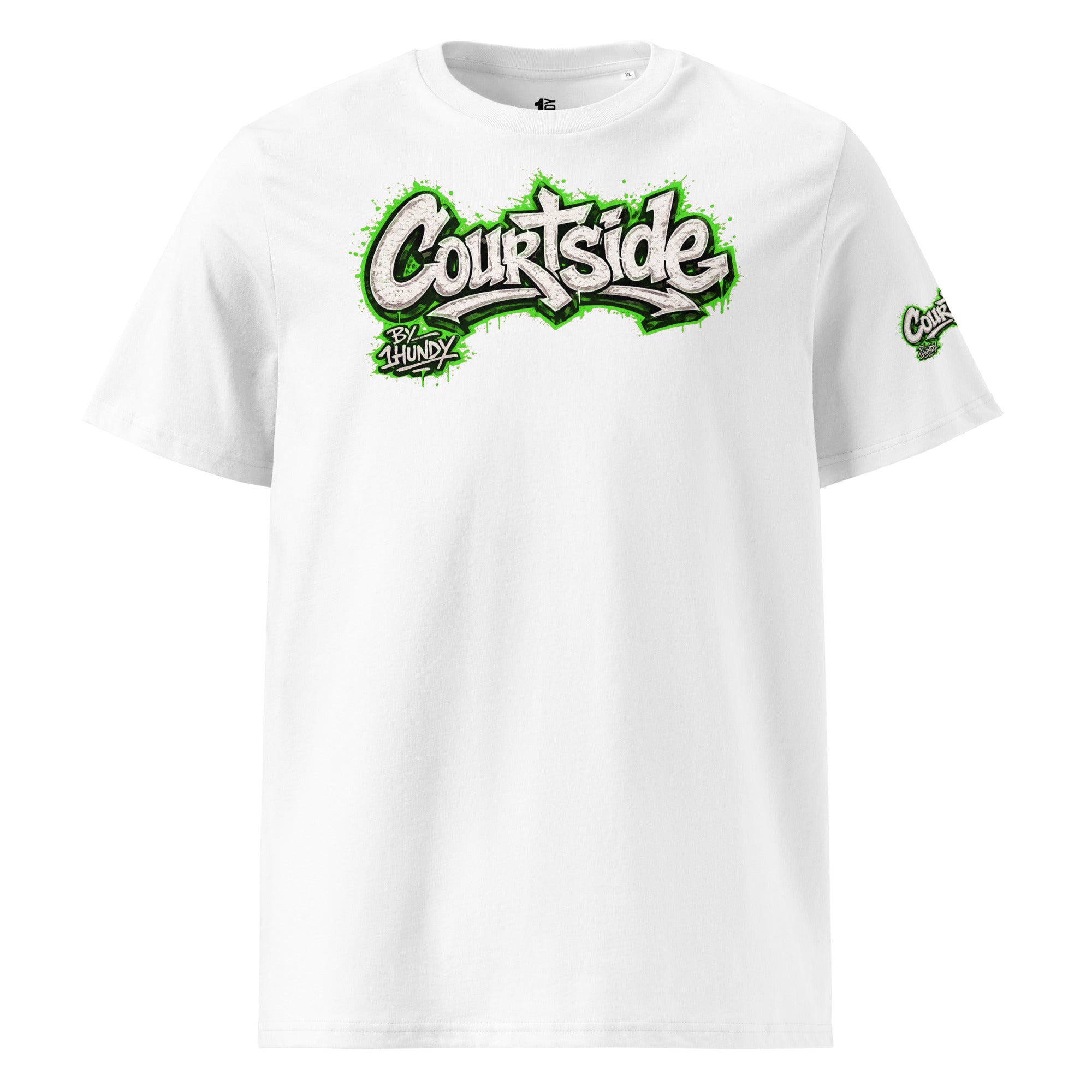 1HUNDY Organic Courtside Graffiti Tee