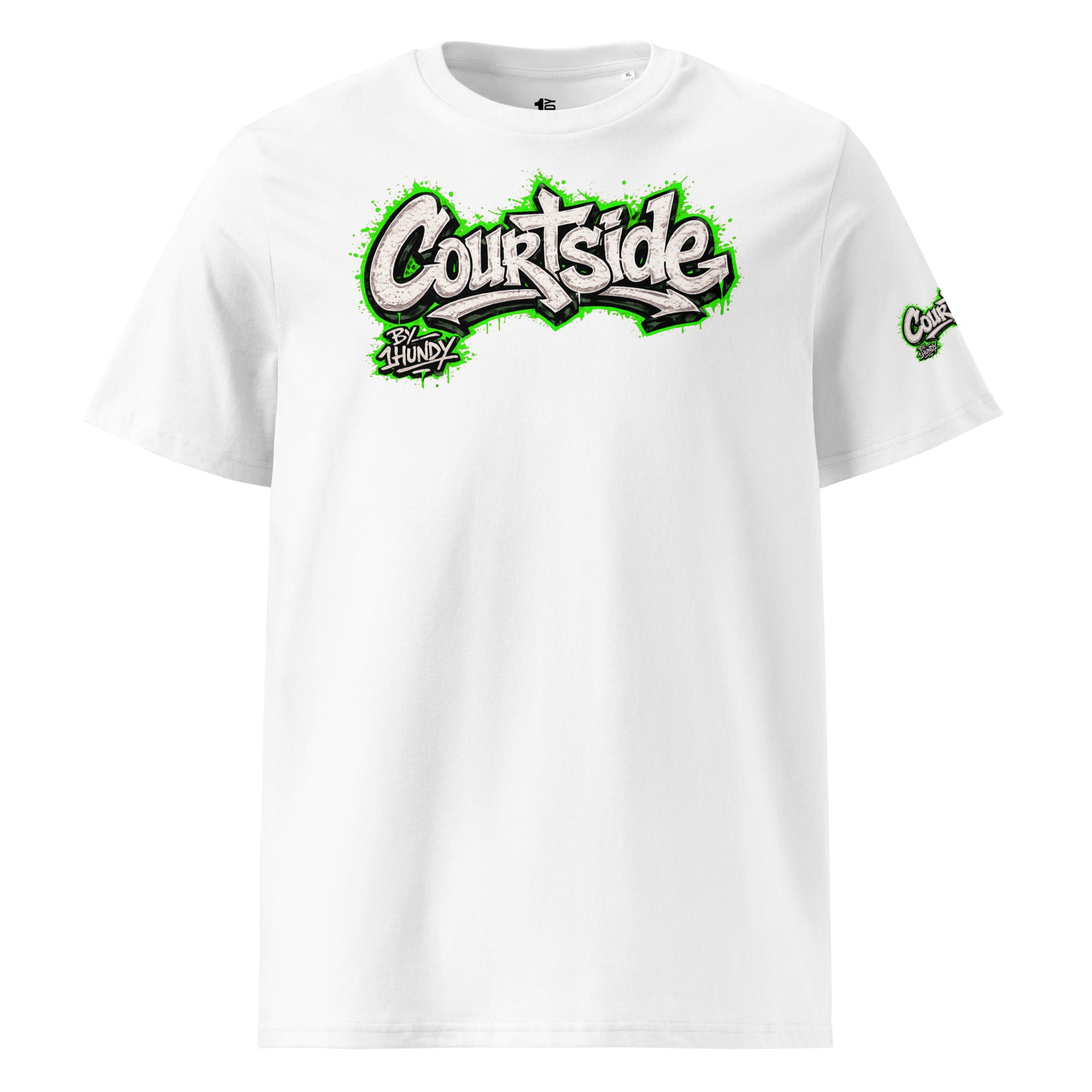 1HUNDY Organic Courtside Graffiti Tee