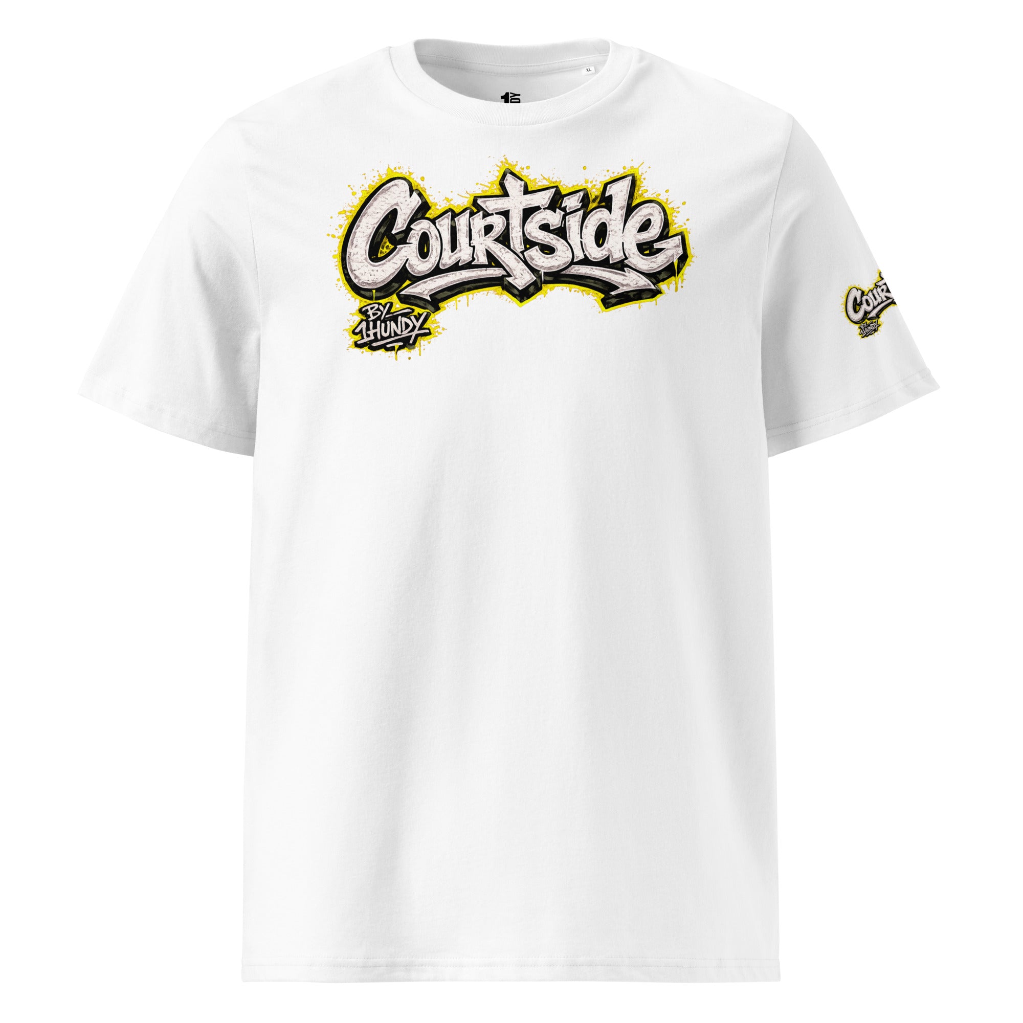 1HUNDY Organic Courtside Graffiti Tee