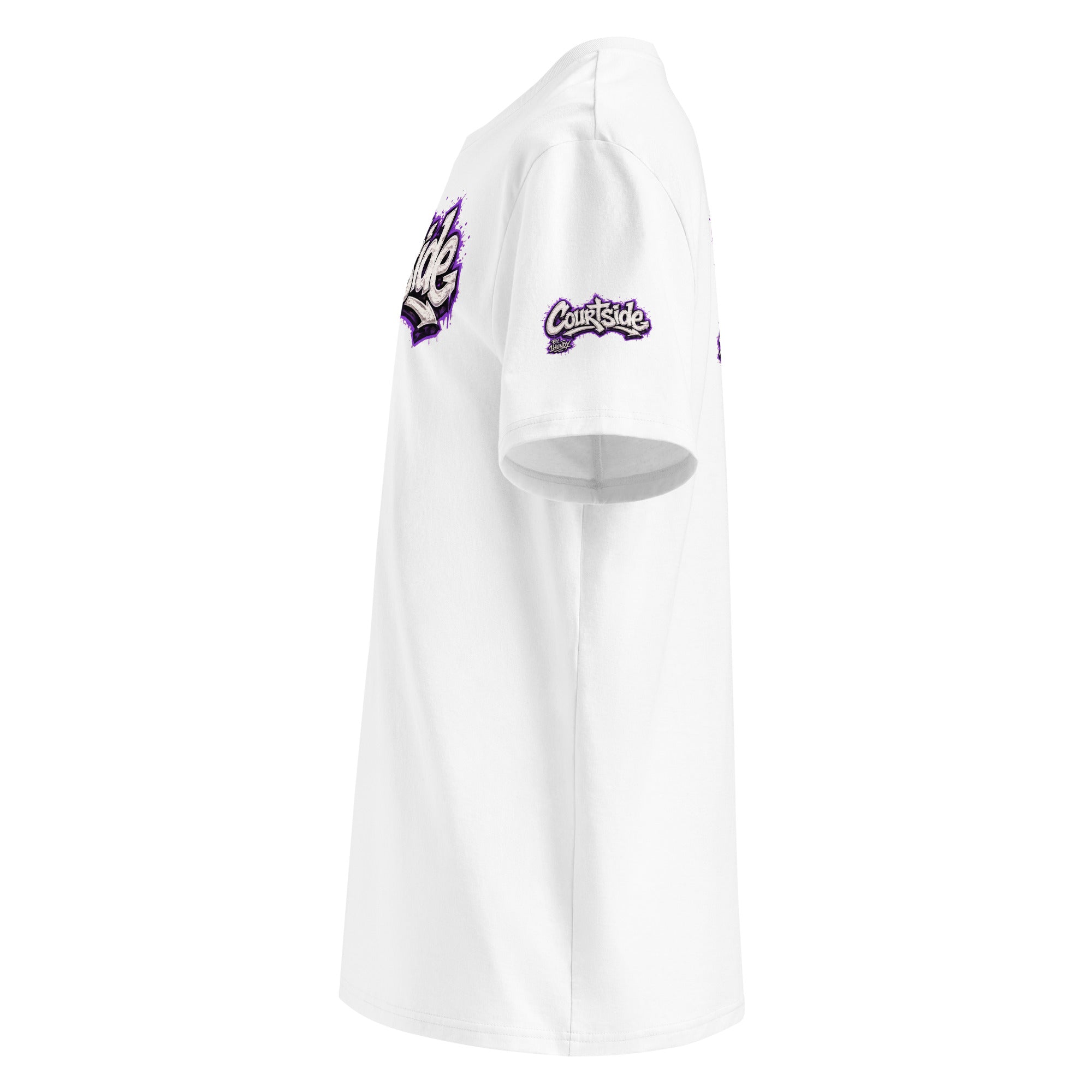 1HUNDY Organic Courtside Graffiti Tee