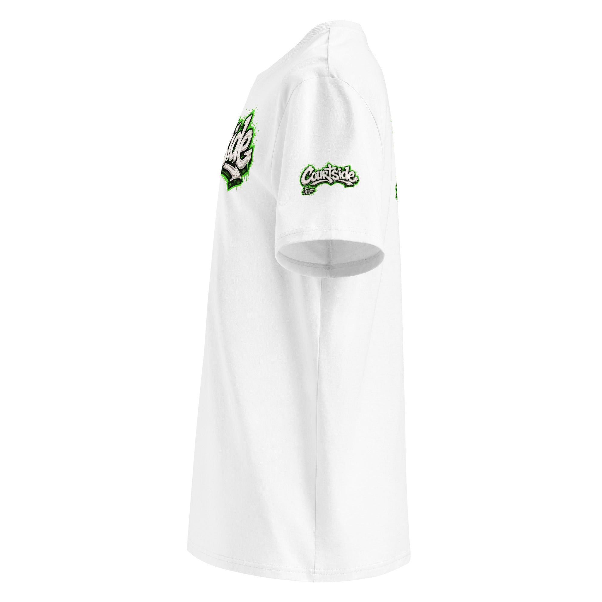 1HUNDY Organic Courtside Graffiti Tee