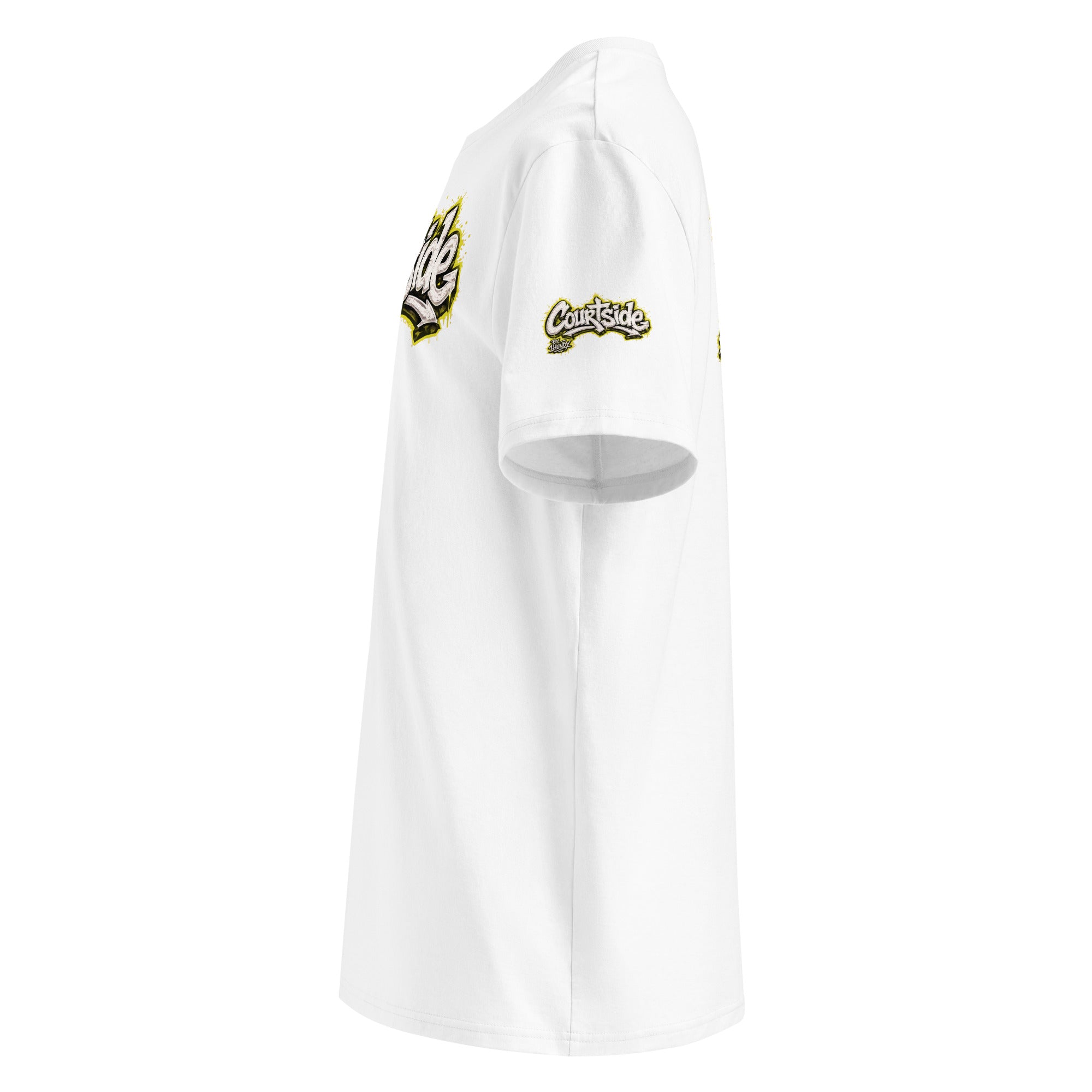 1HUNDY Organic Courtside Graffiti Tee