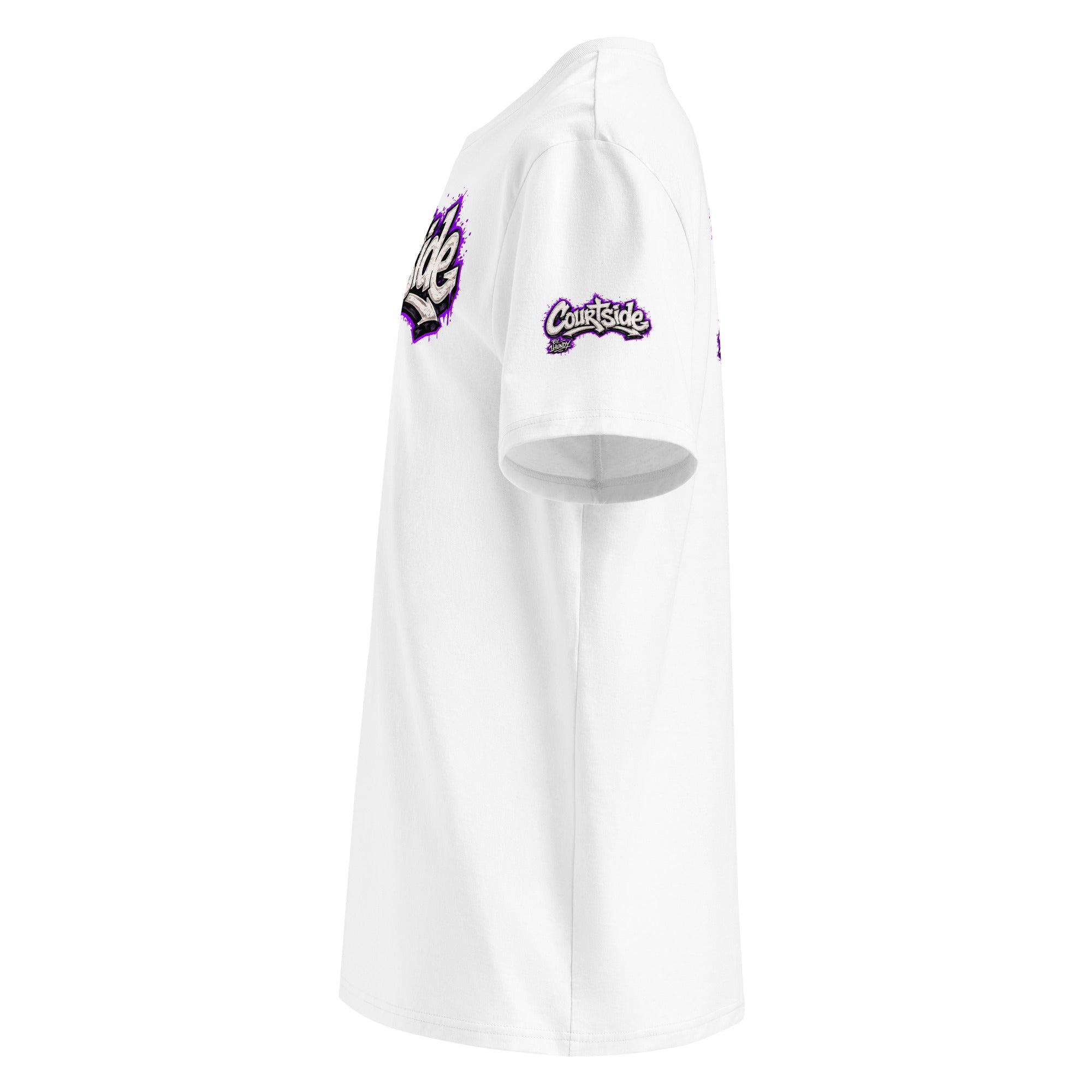 1HUNDY Organic Courtside Graffiti Tee