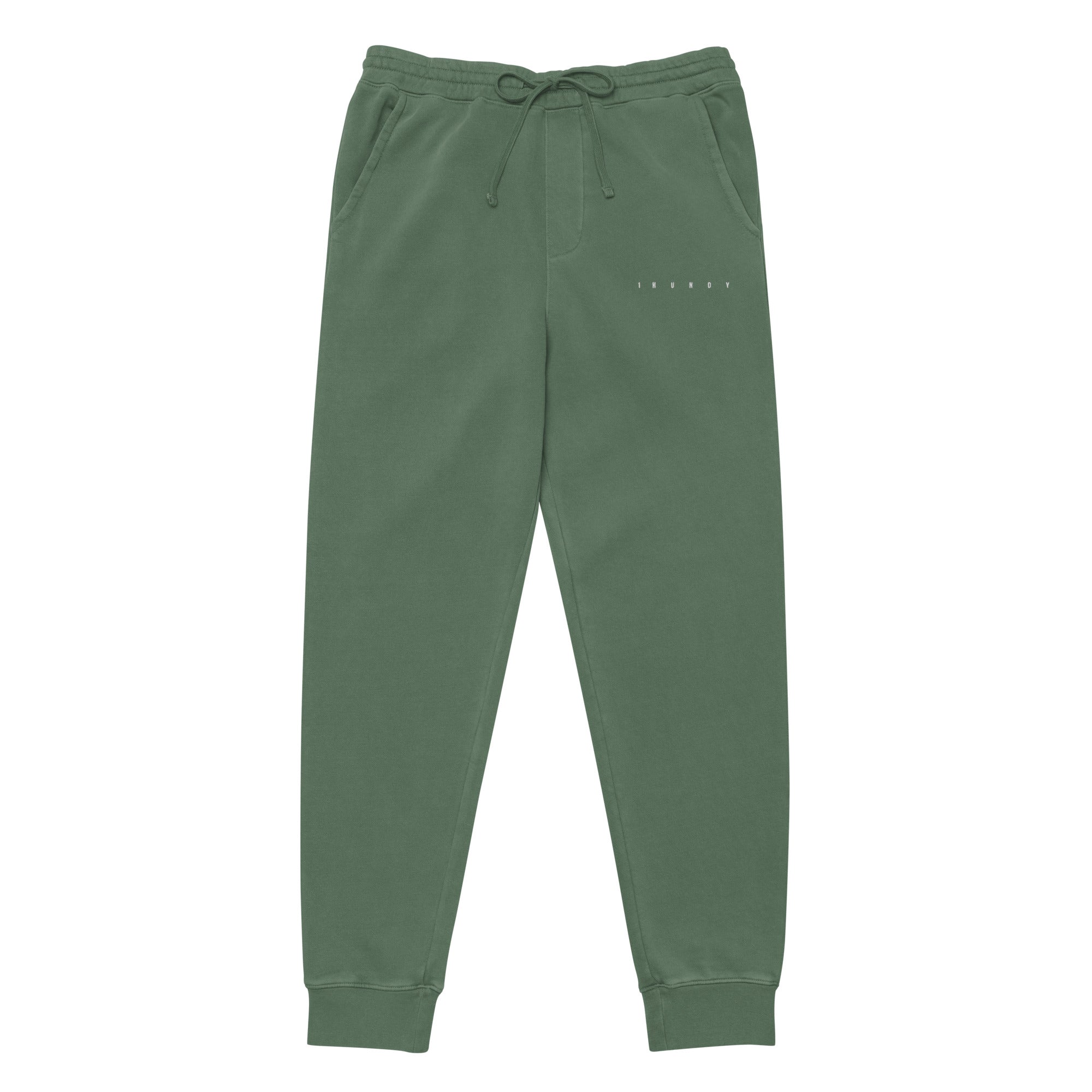 1HUNDY Stone Joggers - Green