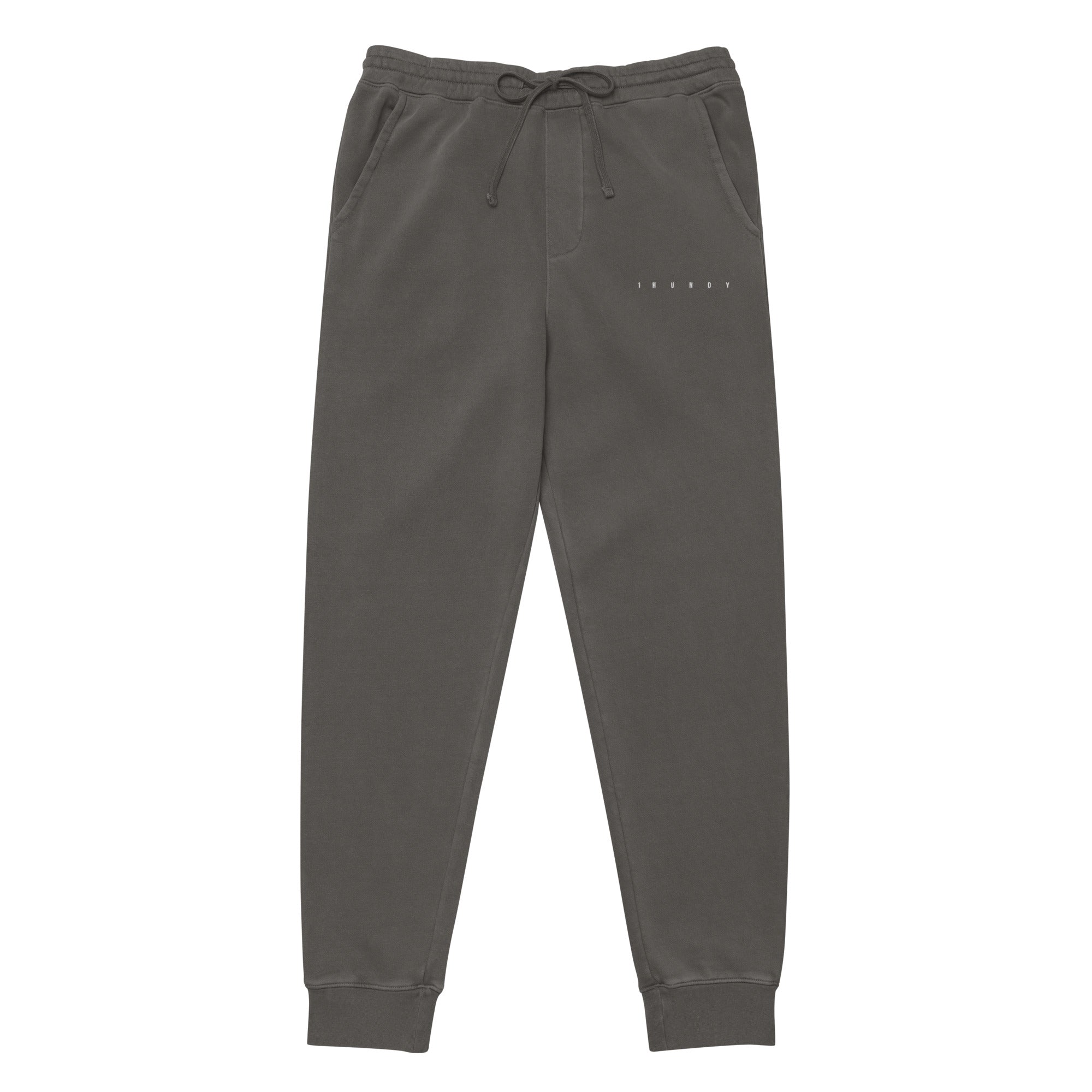 1HUNDY  Stone Joggers - Pigment Black