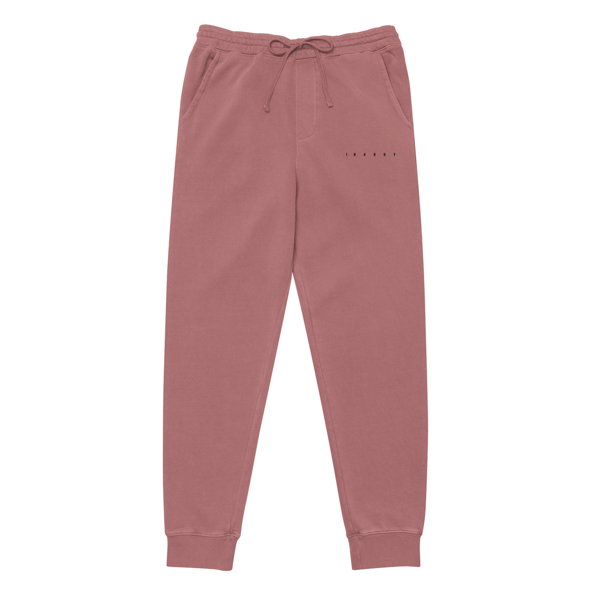 1HUNDY Stone Joggers - Light Maroon