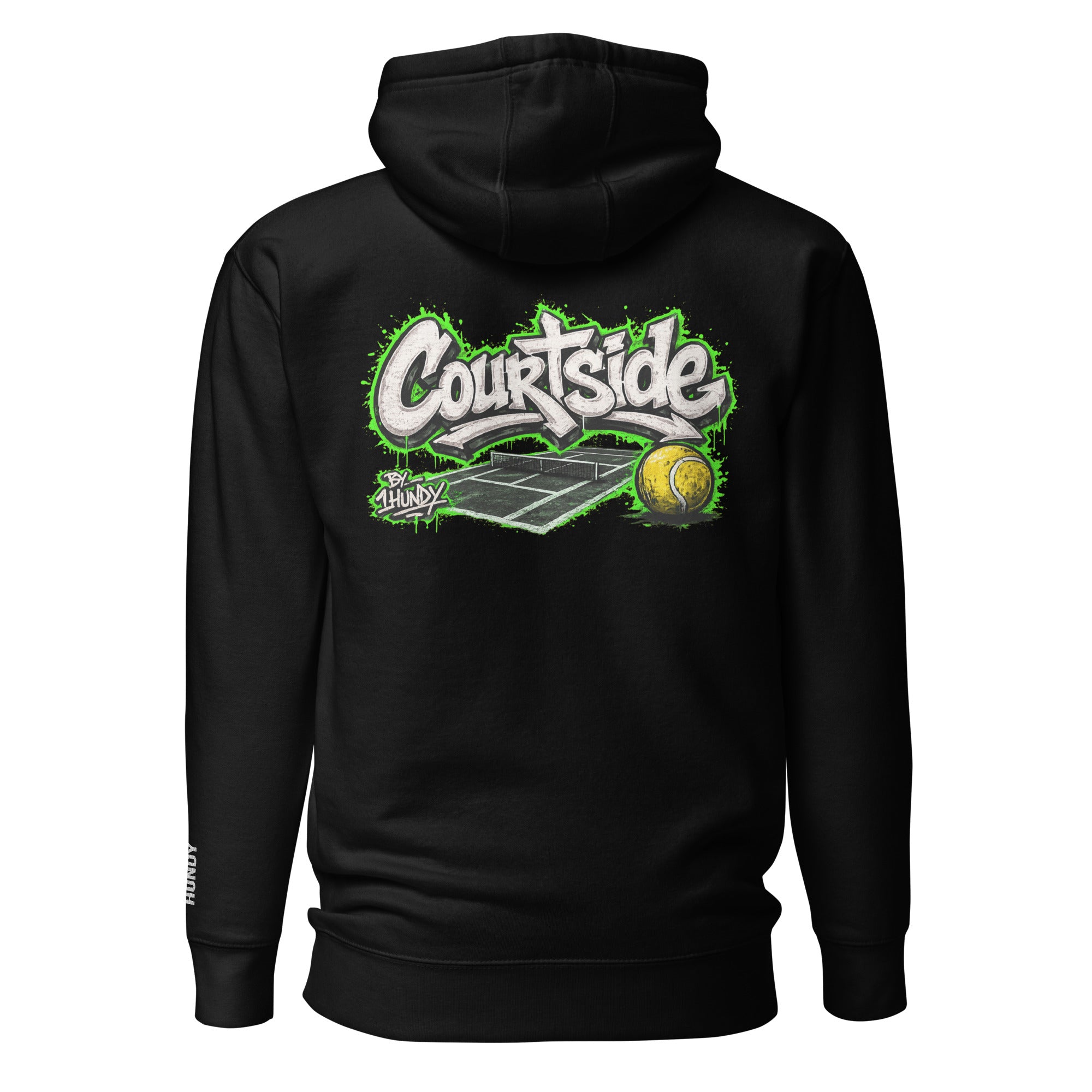 1HUNDY Courtside Graffiti Hoodie