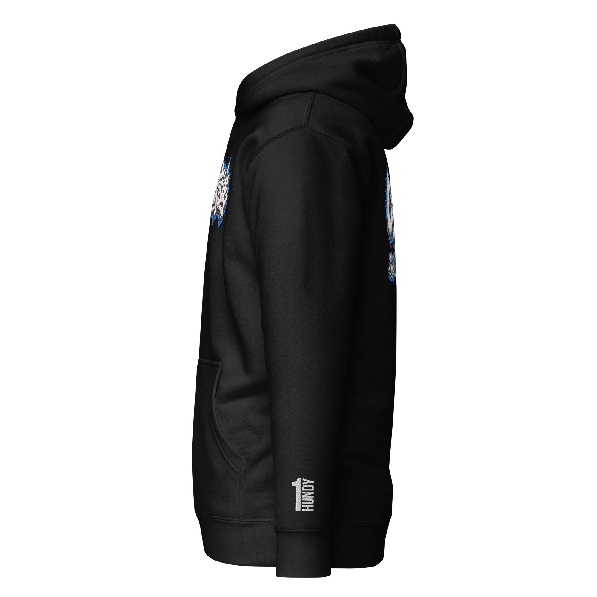 1HUNDY Courtside Graffiti Hoodie